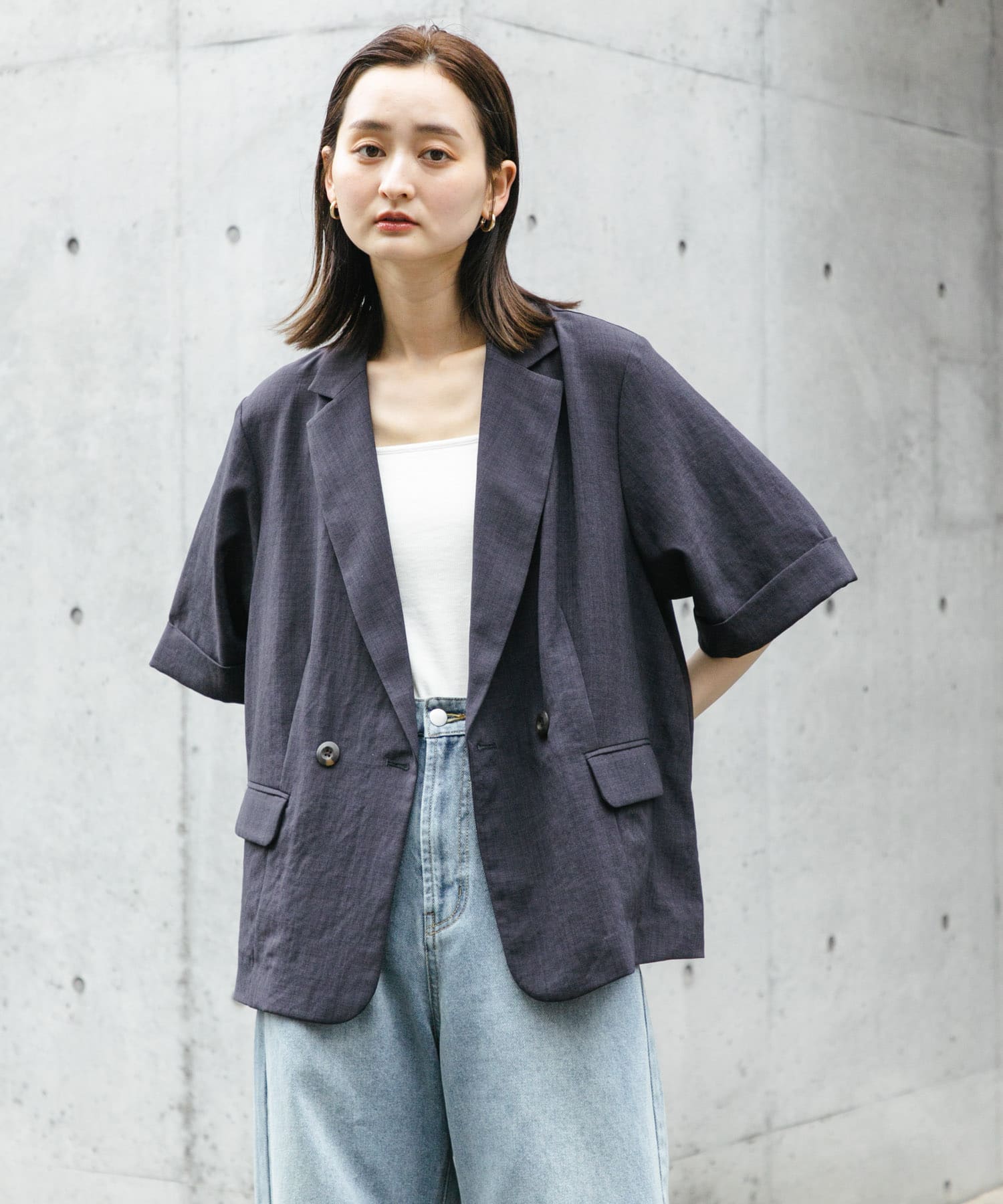 身長：169cm サイズ：one