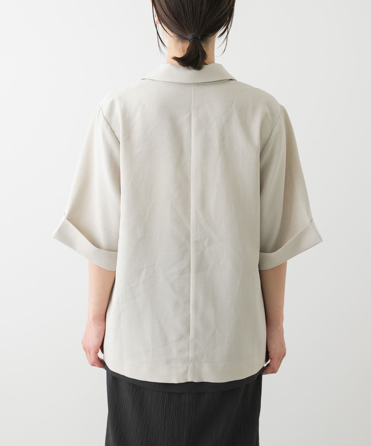 身長：158cm サイズ：one
