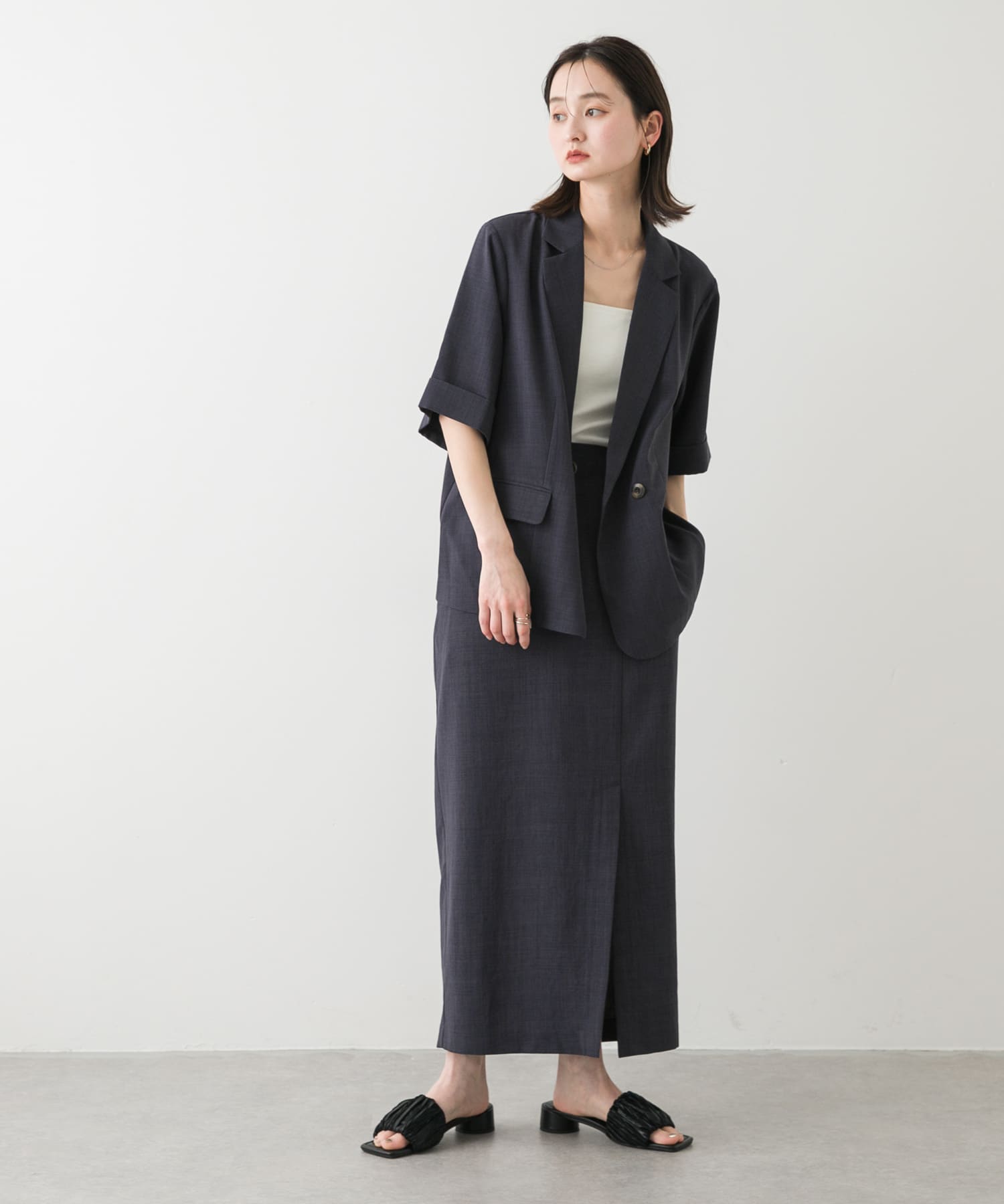 身長：169cm サイズ：one