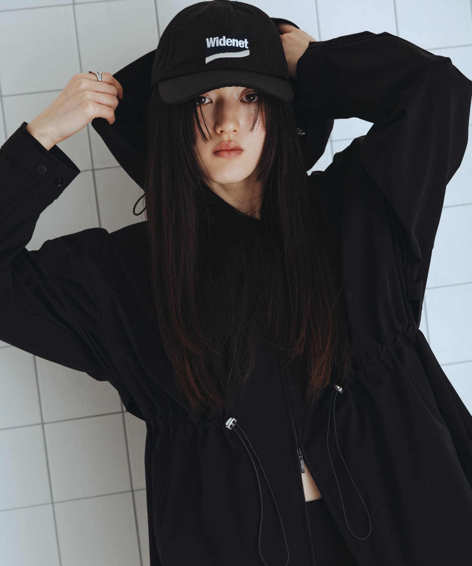 身長：160cm サイズ：one
