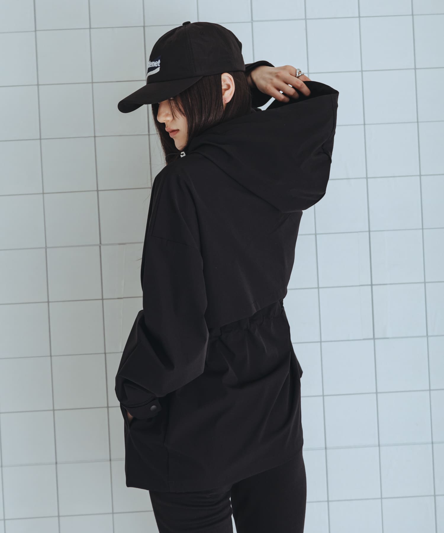 身長：160cm サイズ：one