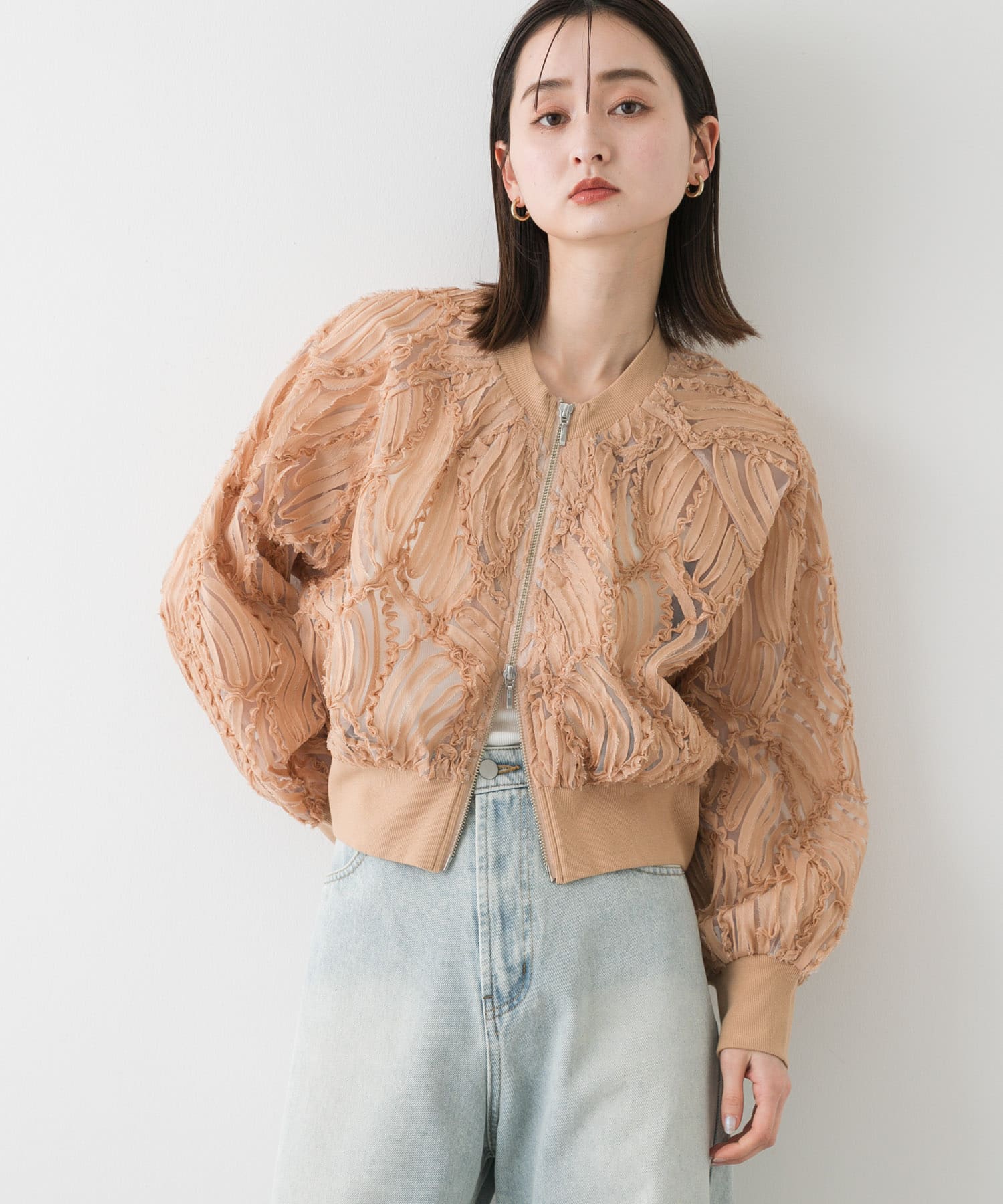 身長：169cm サイズ：one