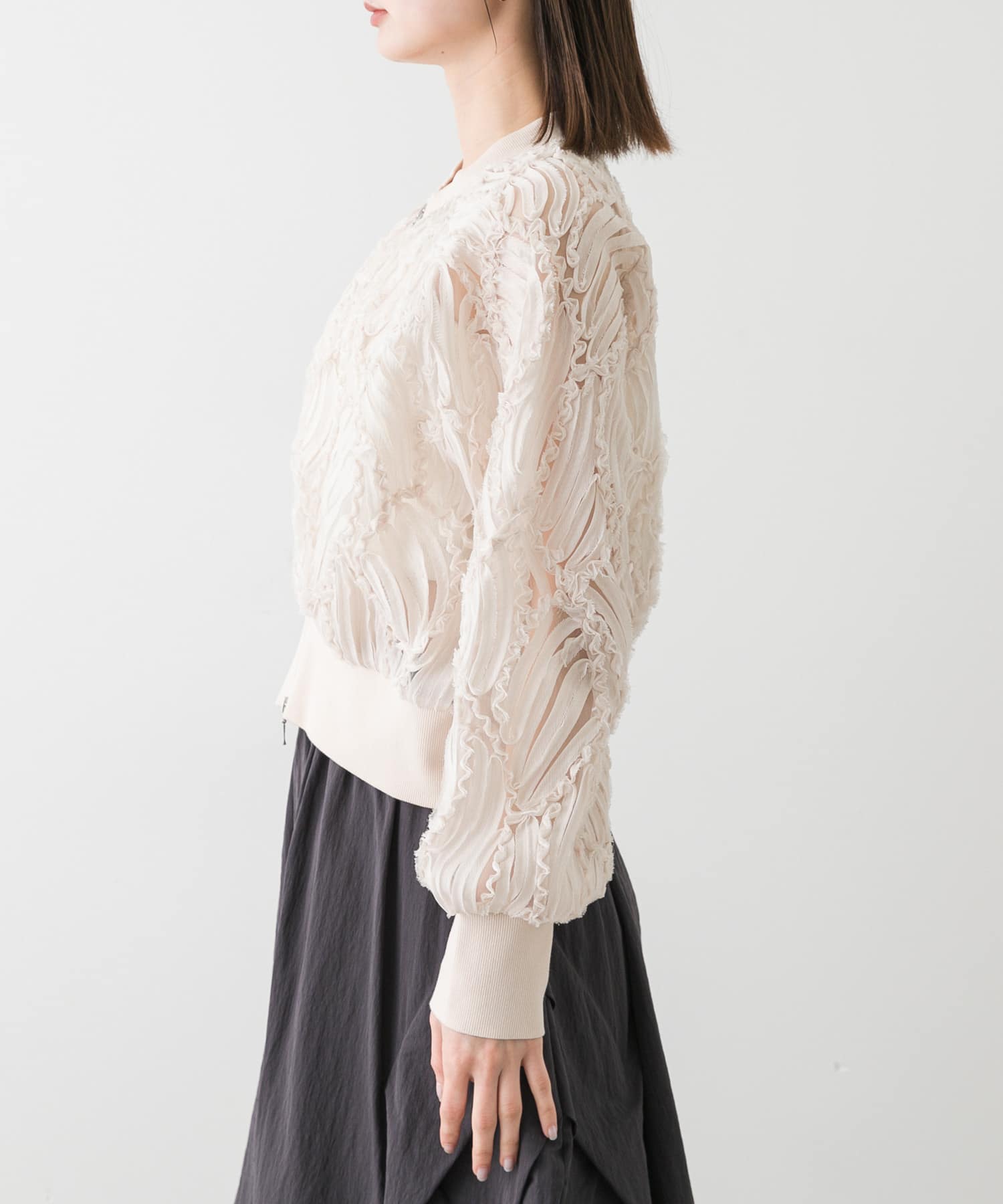 身長：169cm サイズ：one