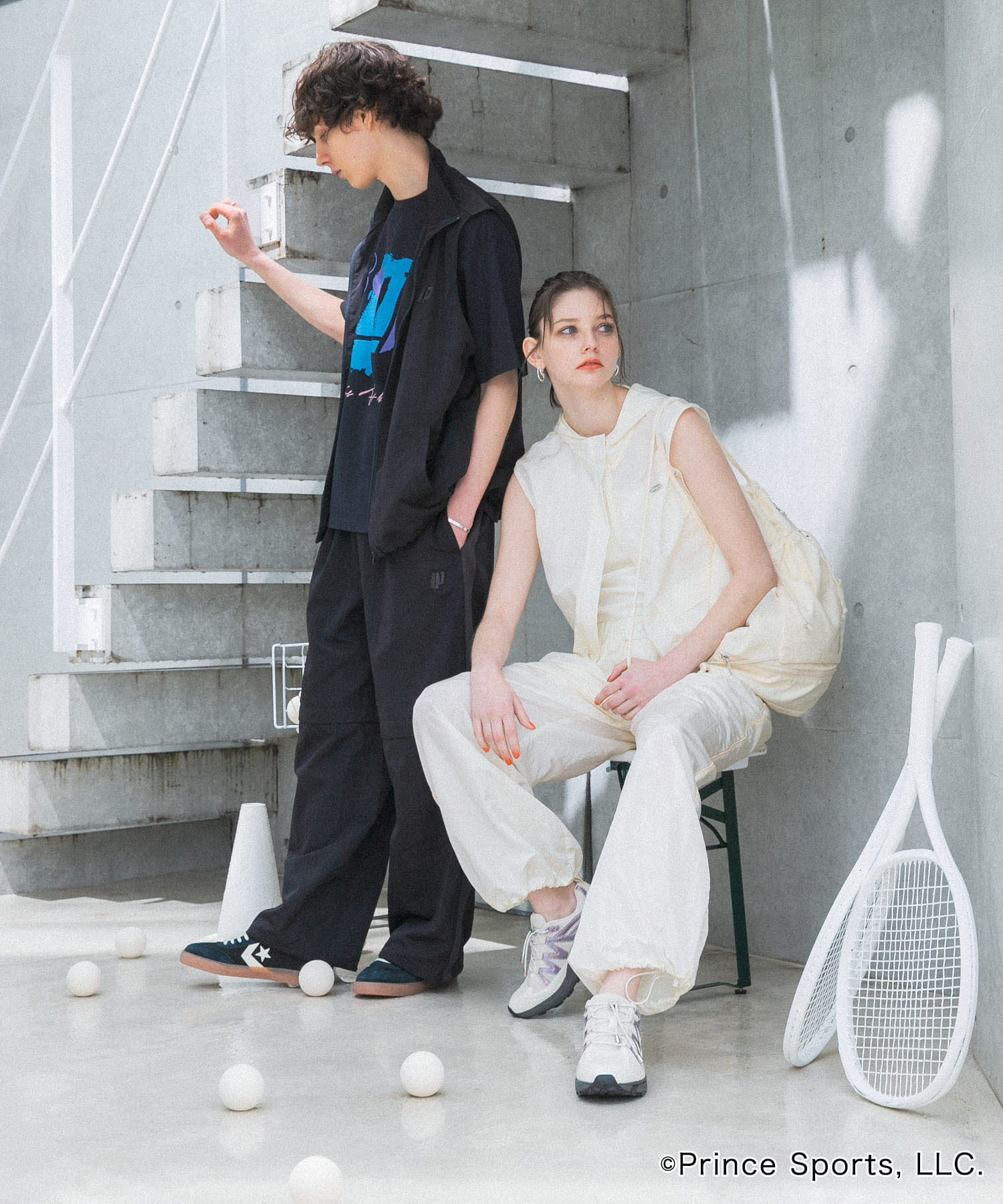 身長：173cm サイズ：one