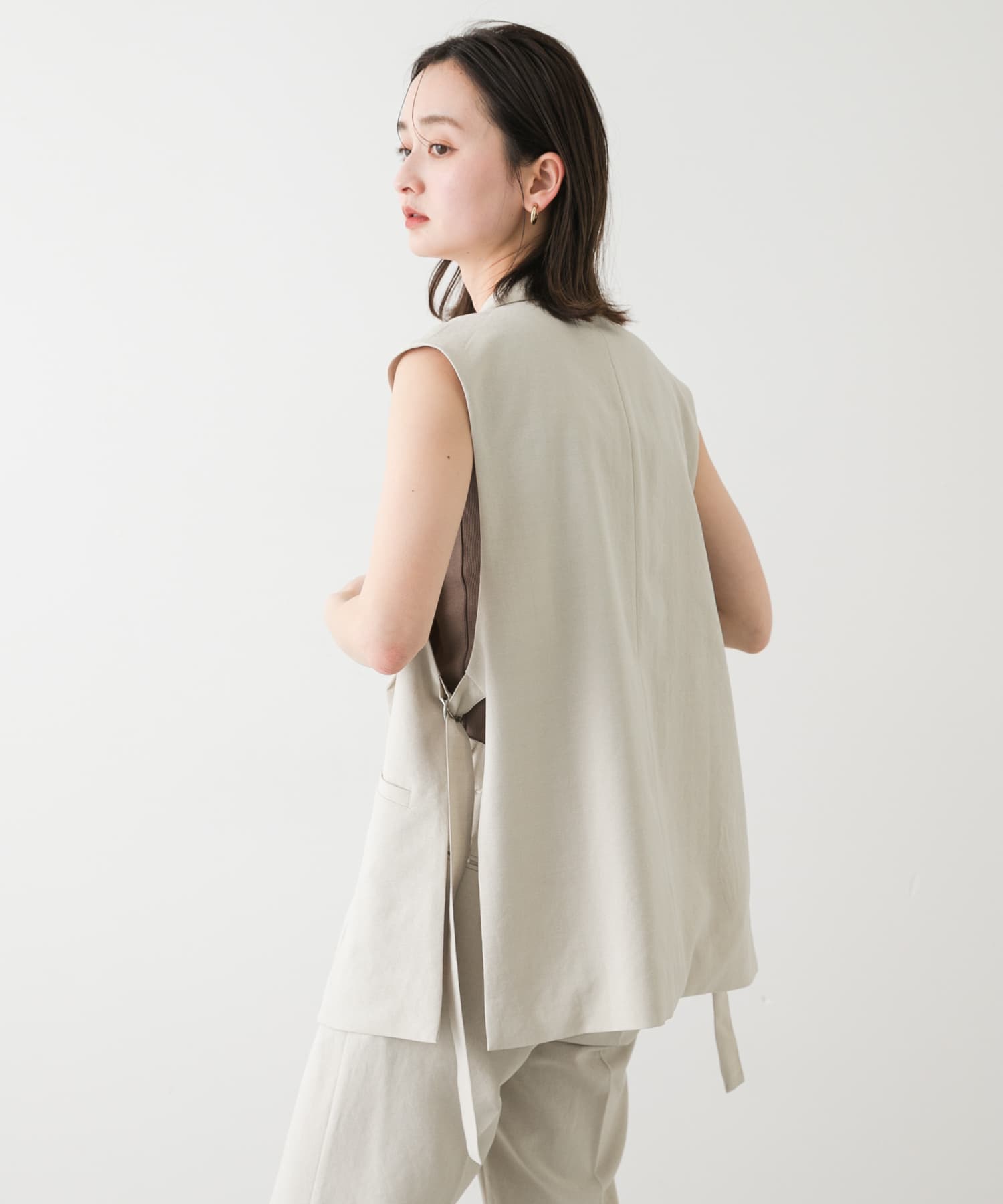 身長：169cm サイズ：one