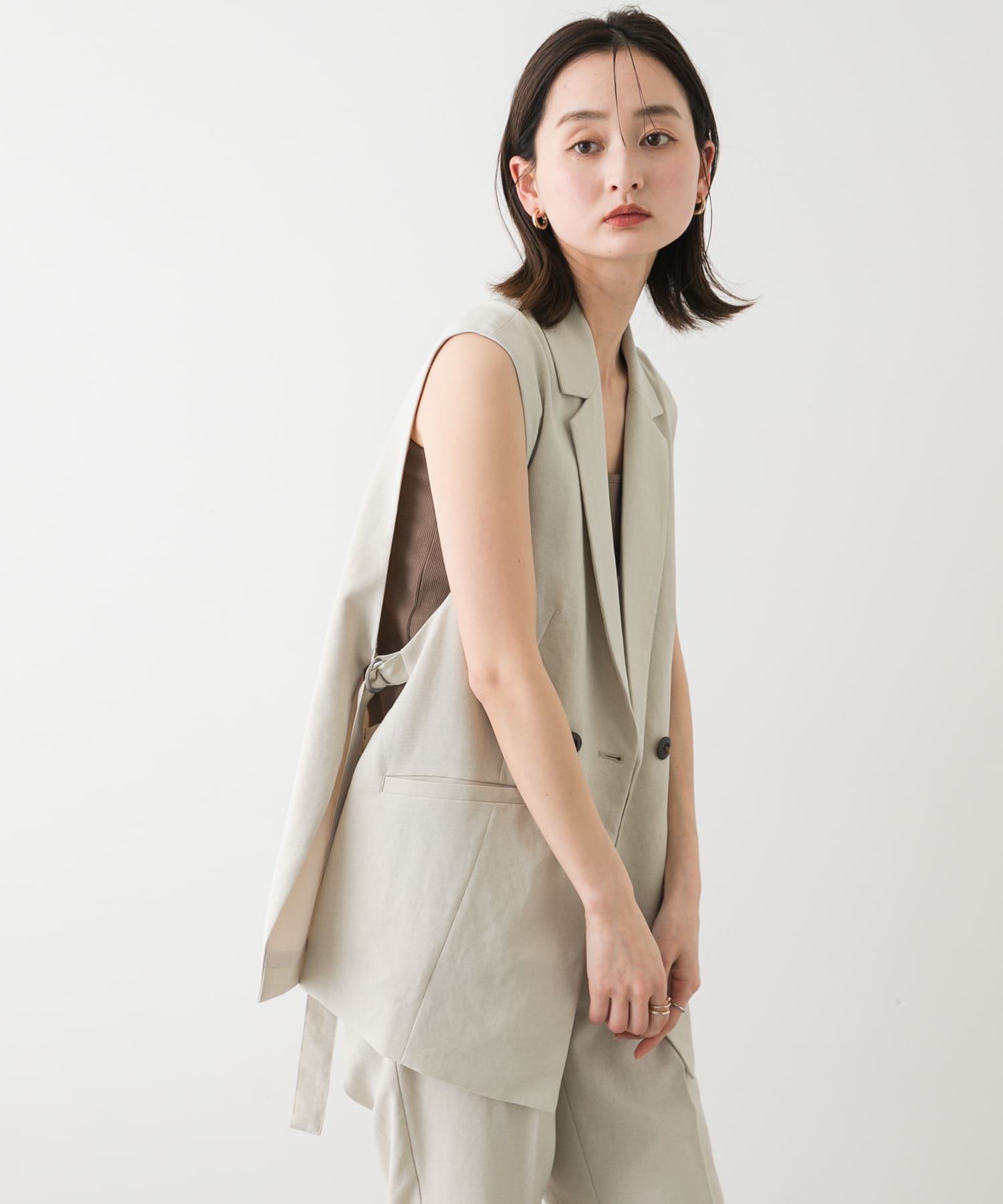 身長：169cm サイズ：one