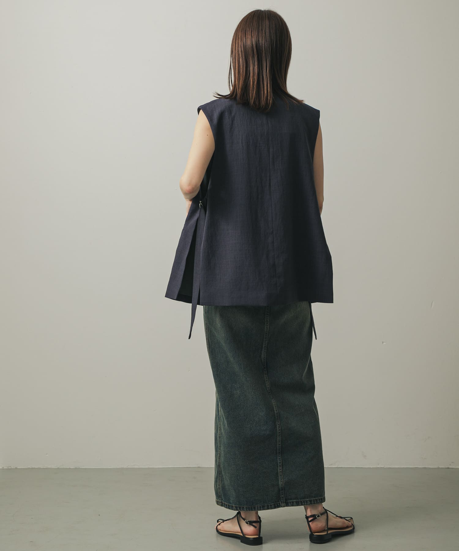 身長：169cm サイズ：one