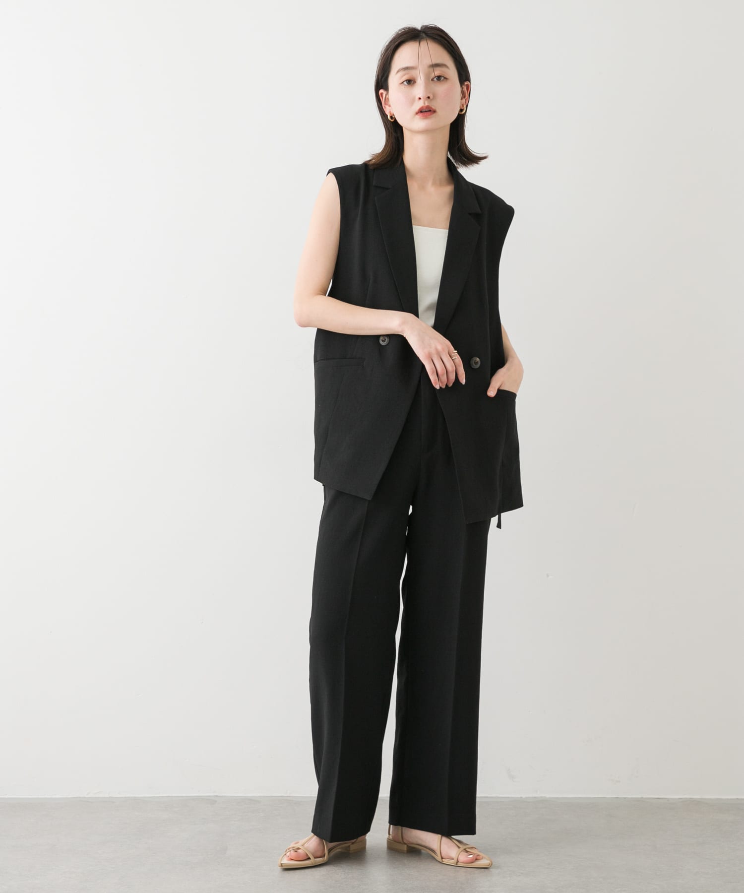 身長：169cm サイズ：one