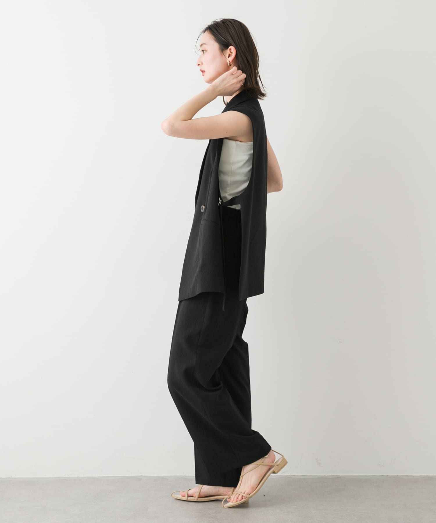 身長：169cm サイズ：one