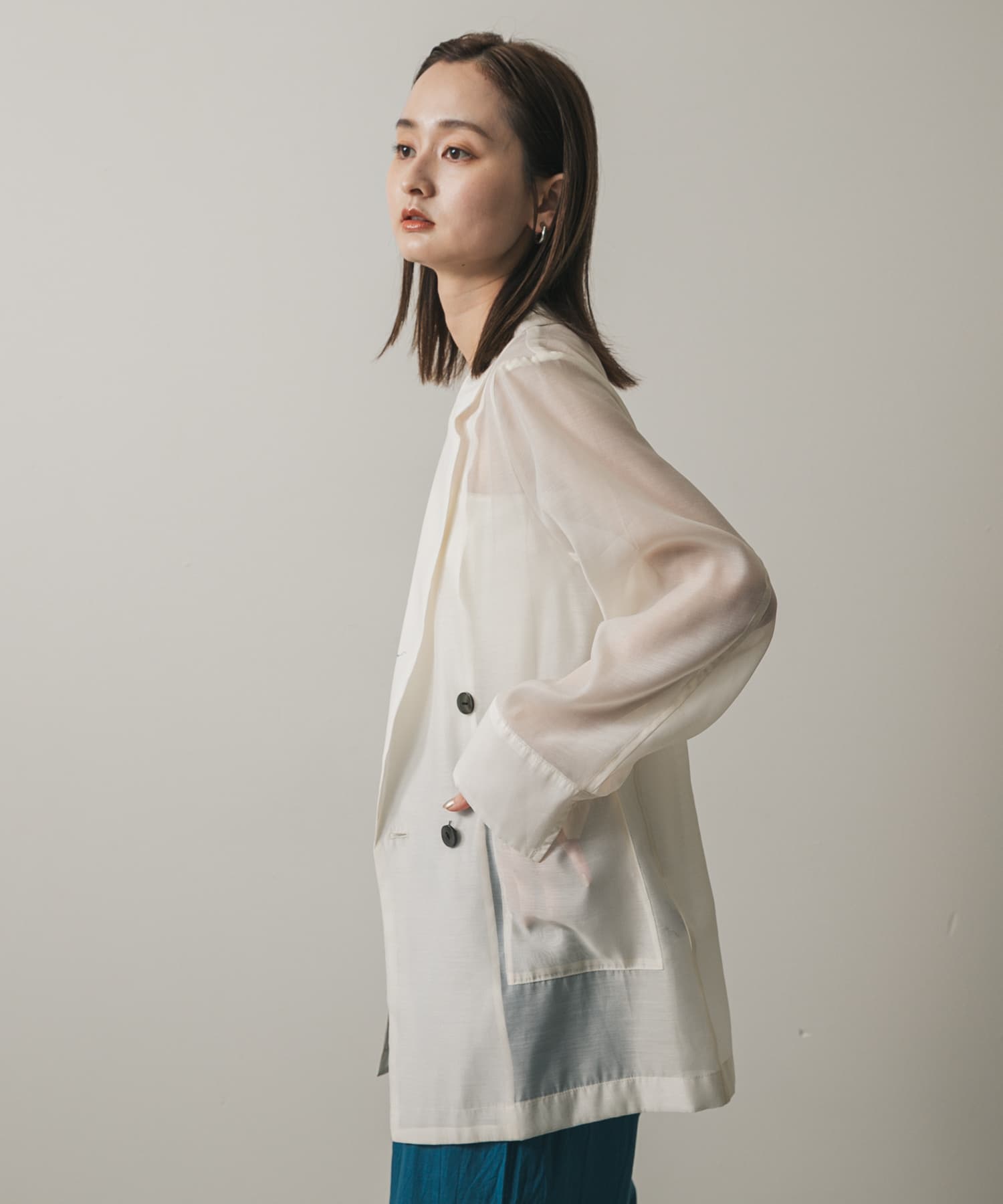 身長：169cm サイズ：one