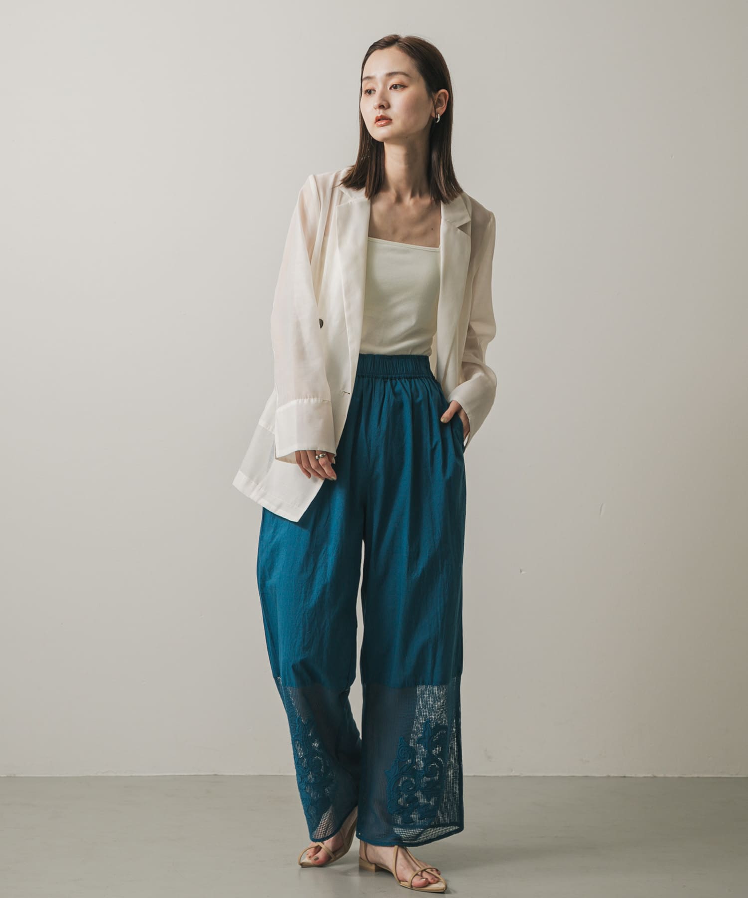 身長：169cm サイズ：one