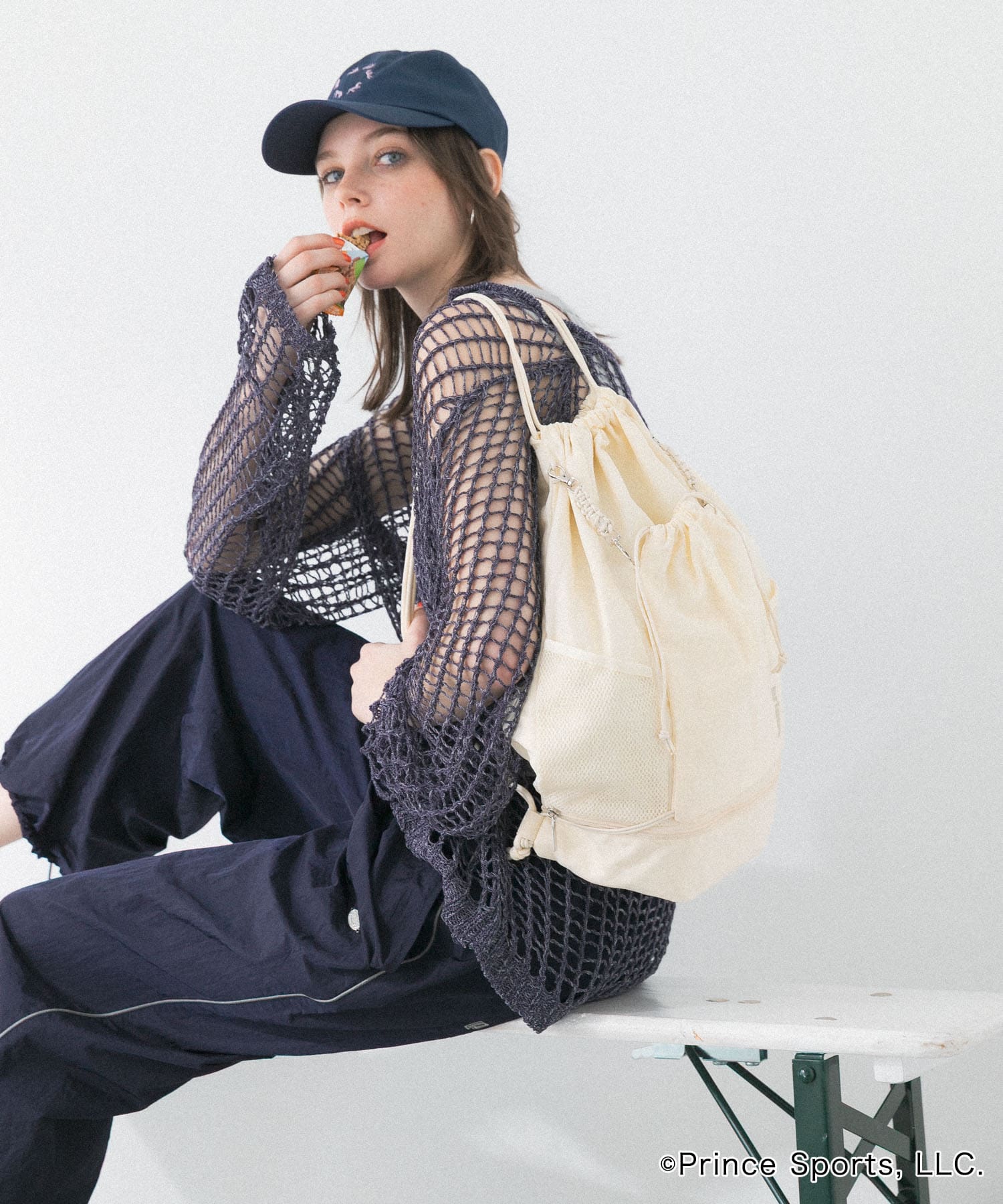 『別注』prince　2WAYナップサック IVORY one