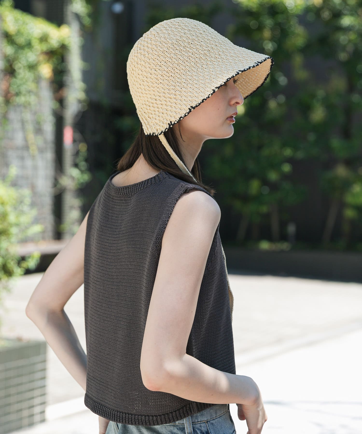 ボンネットベルハット IVORY one