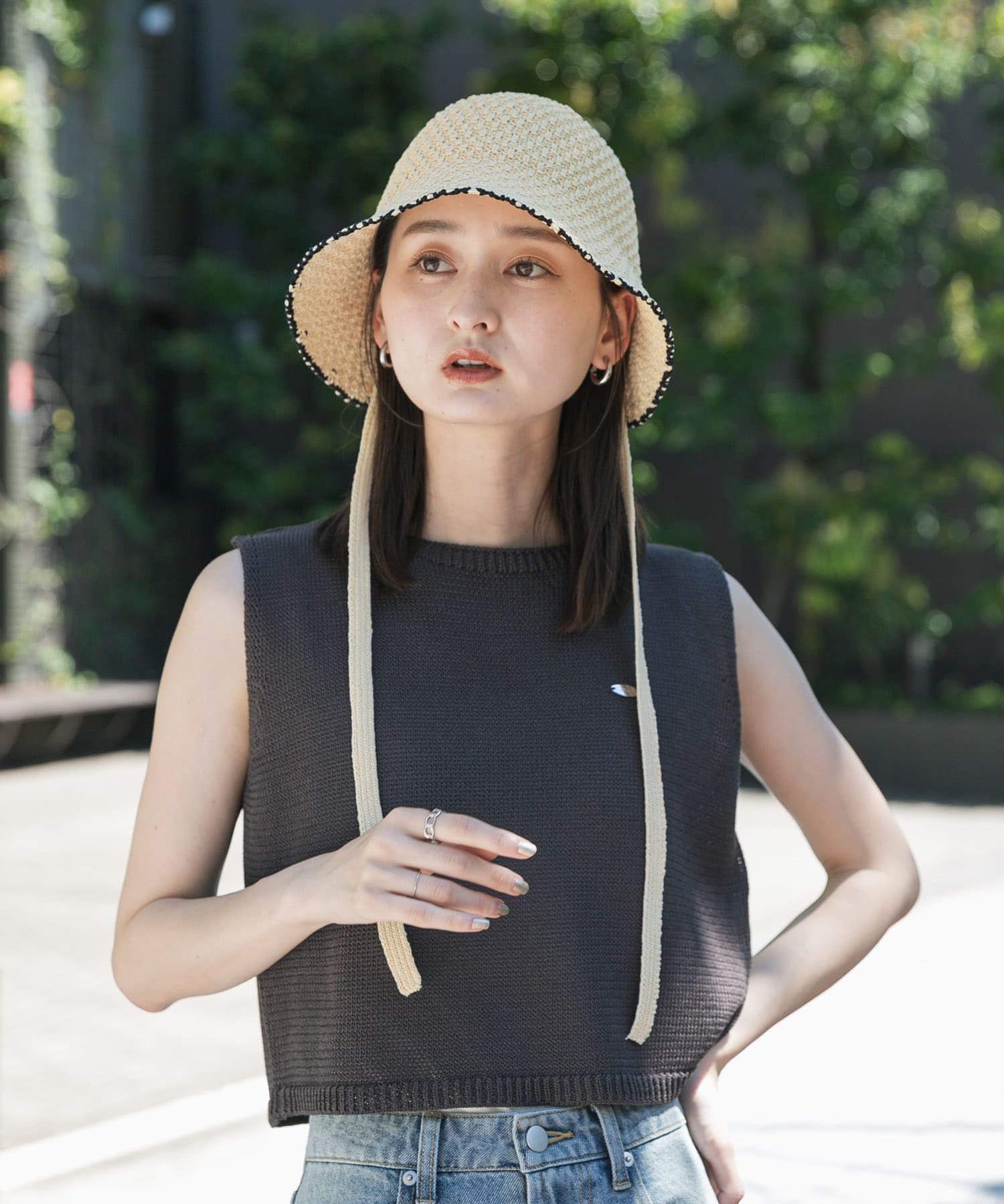 ボンネットベルハット IVORY one