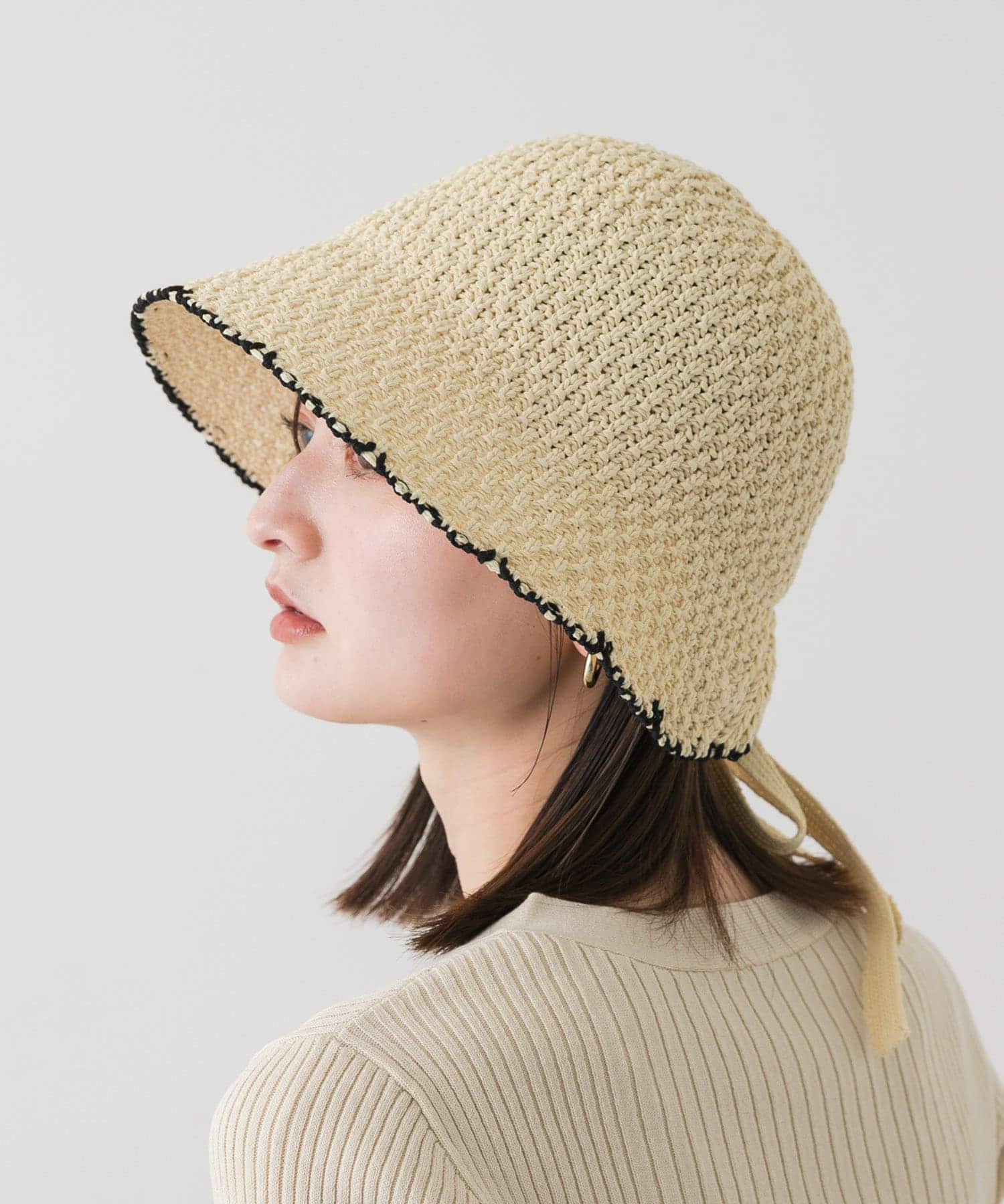 ボンネットベルハット IVORY one