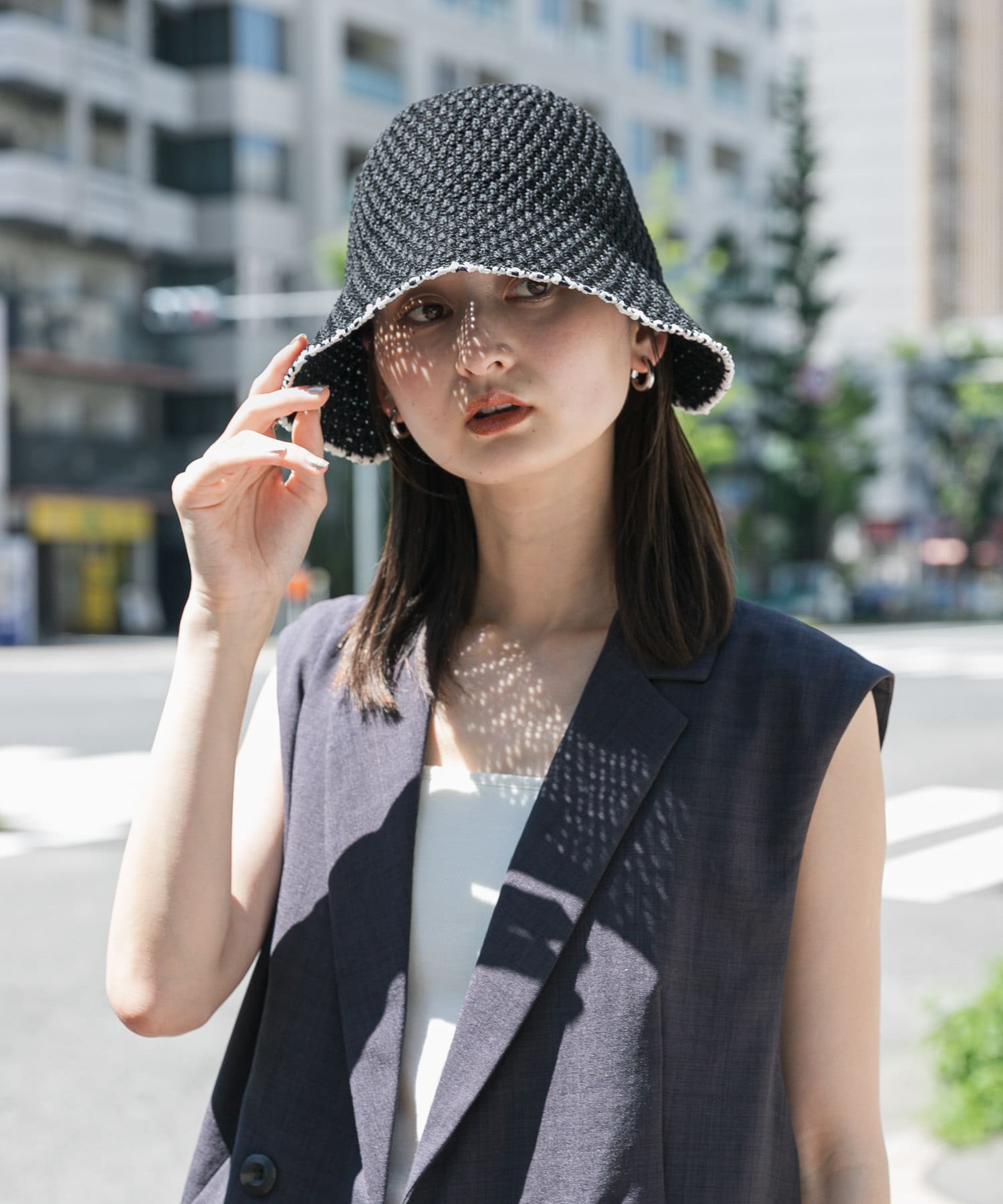 ボンネットベルハット BLACK one