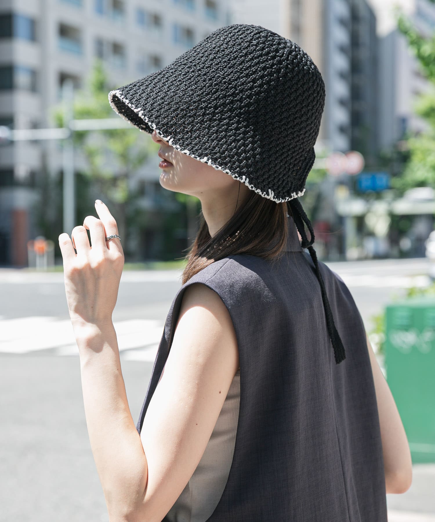 ボンネットベルハット BLACK one