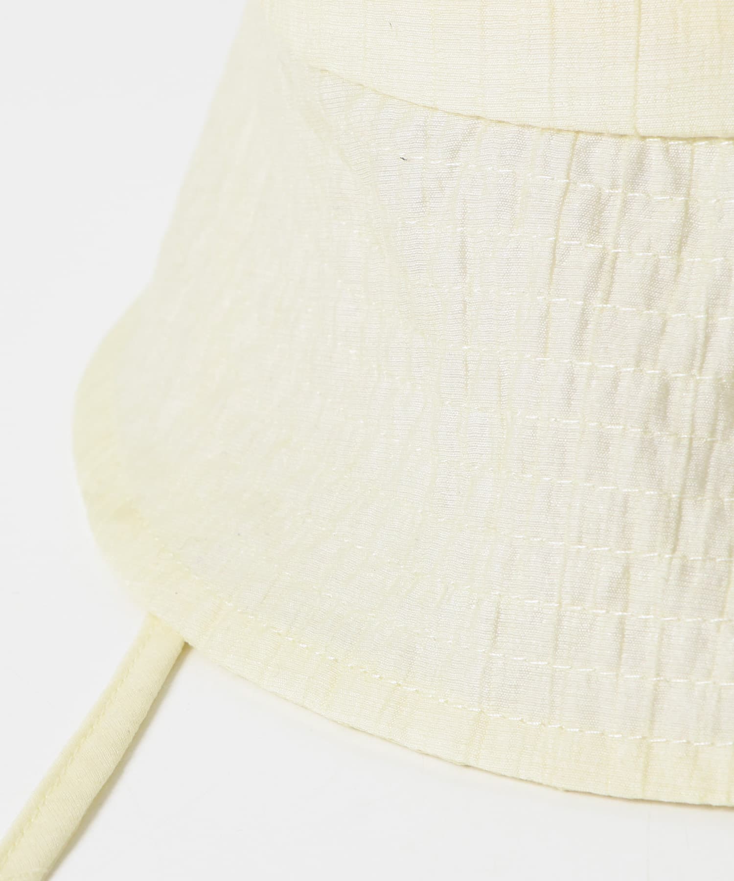 『WEB限定』『UVカット』UVダウンブリムハット IVORY one
