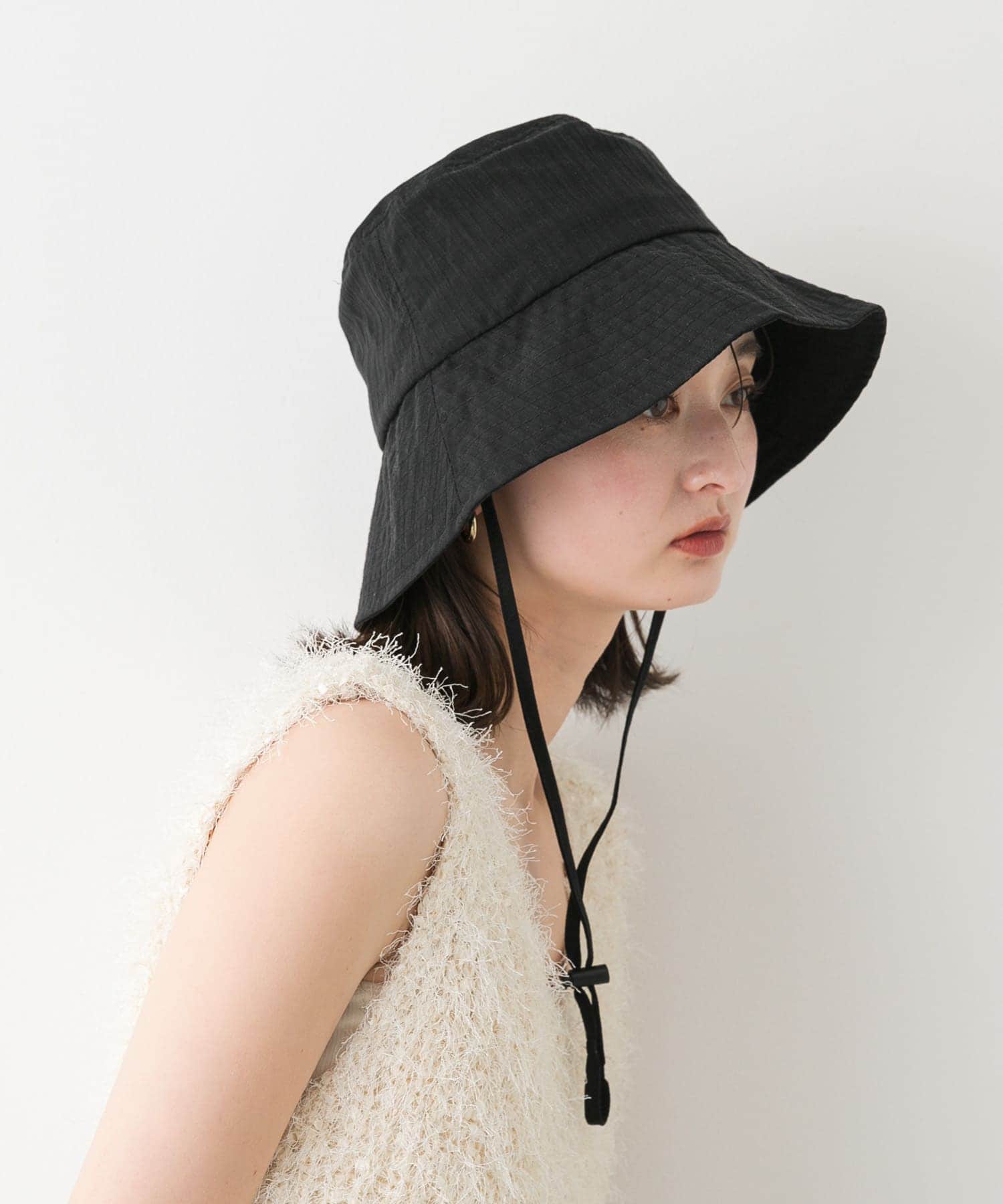 『WEB限定』『UVカット』UVダウンブリムハット