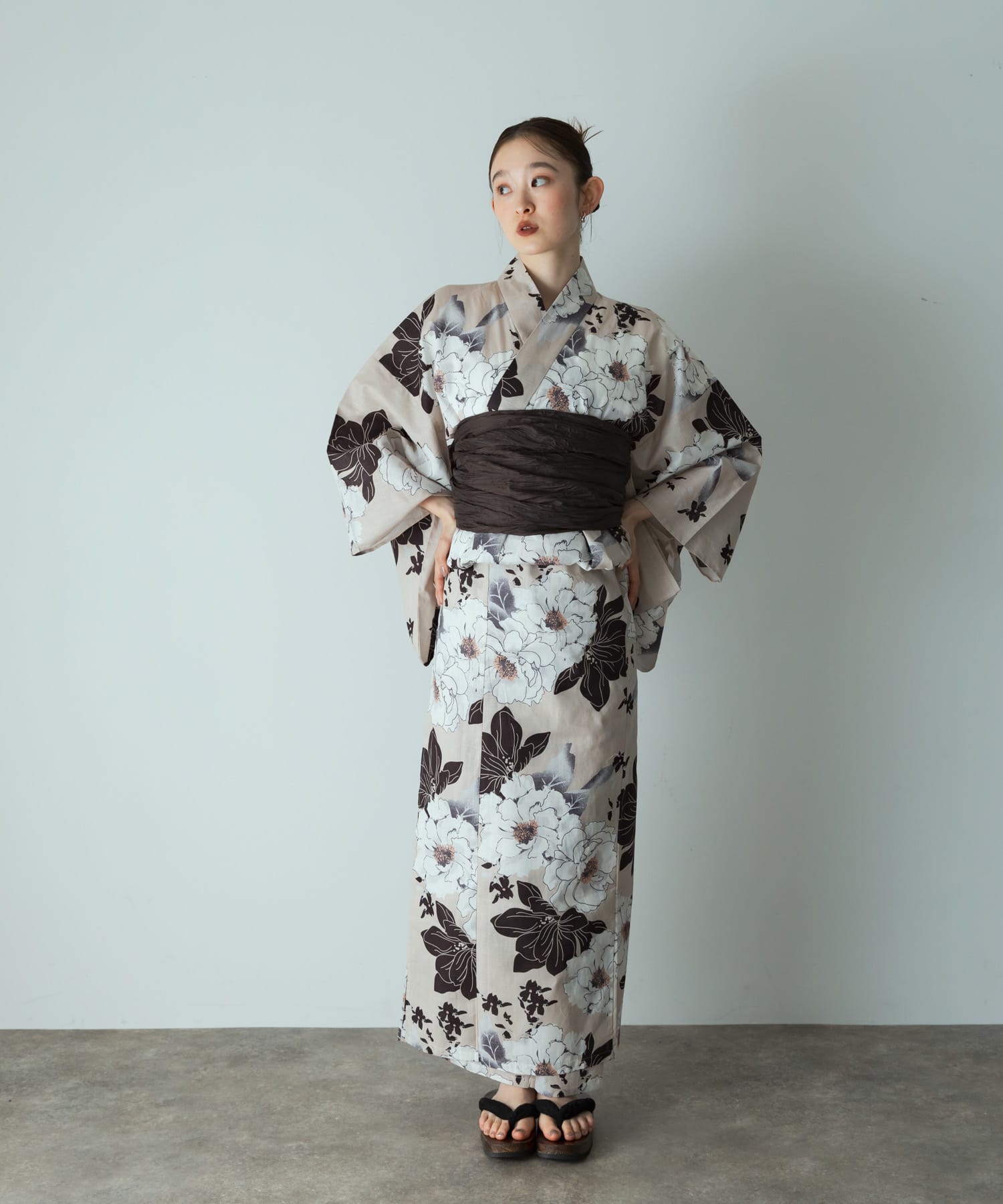 身長：163cm サイズ：one