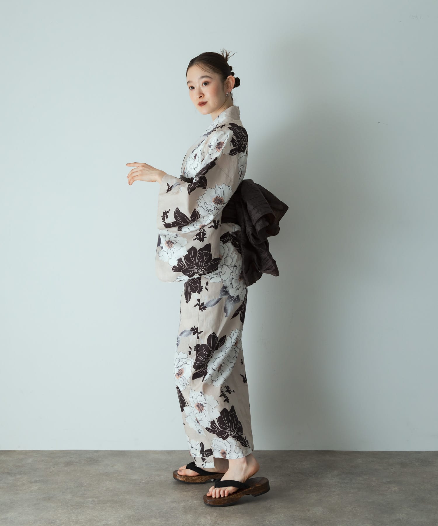 身長：163cm サイズ：one