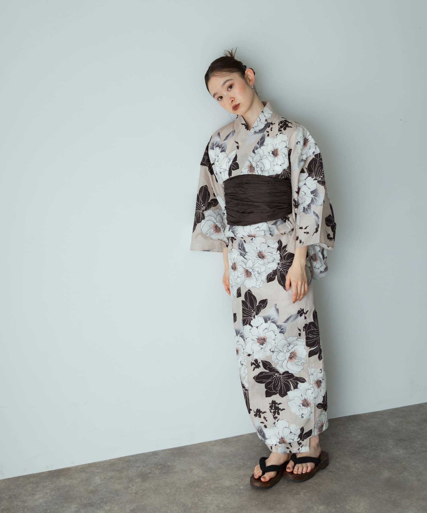 身長：163cm サイズ：one