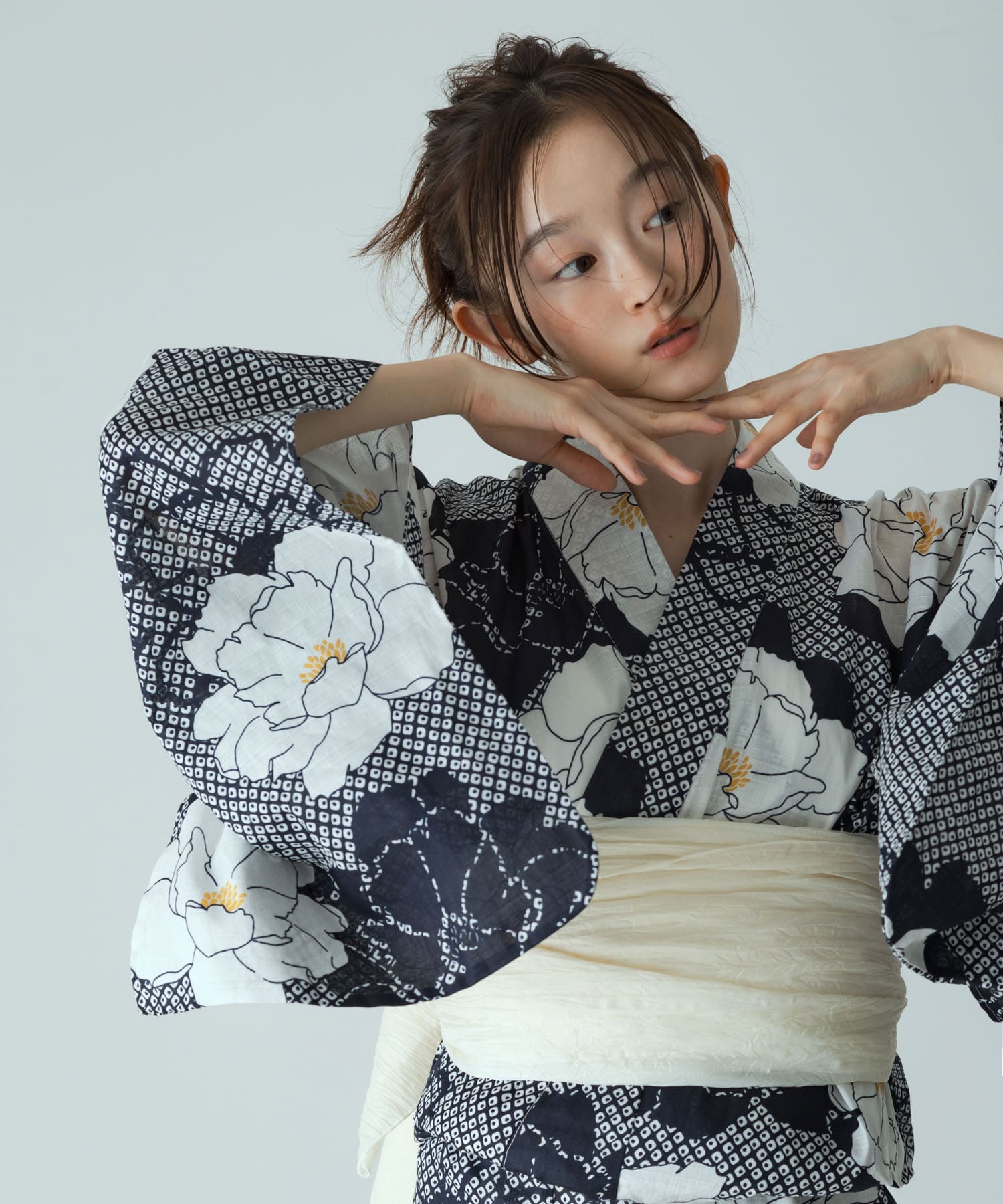 身長：163cm サイズ：one