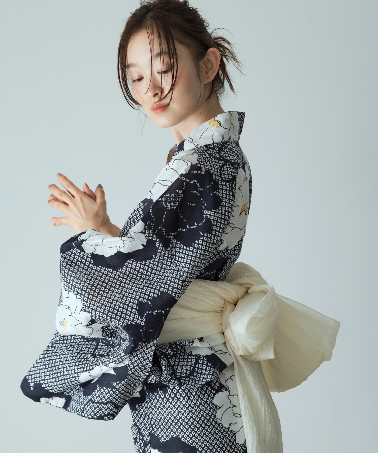 身長：163cm サイズ：one