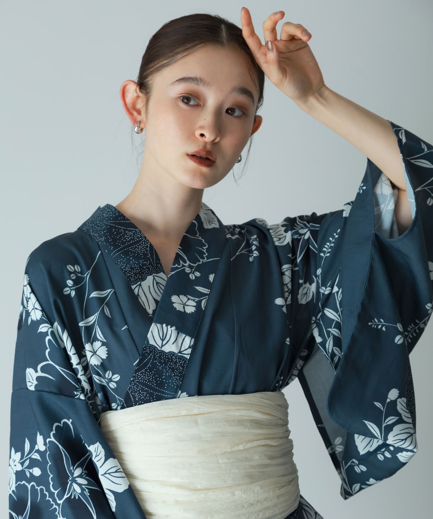 SENSE OF PLACE 浴衣3点セットワンピース 浴衣3点セットワンピ(変織紅梅)(One 朝顔B): その他｜URBAN RESEARCH