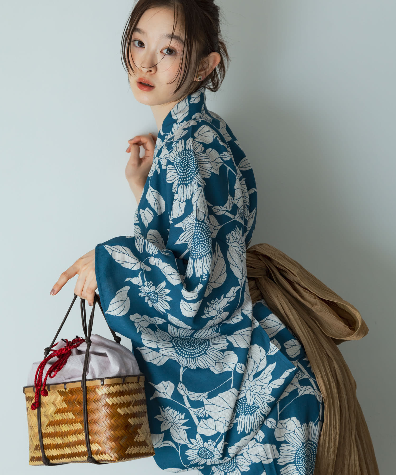 身長：163cm サイズ：one