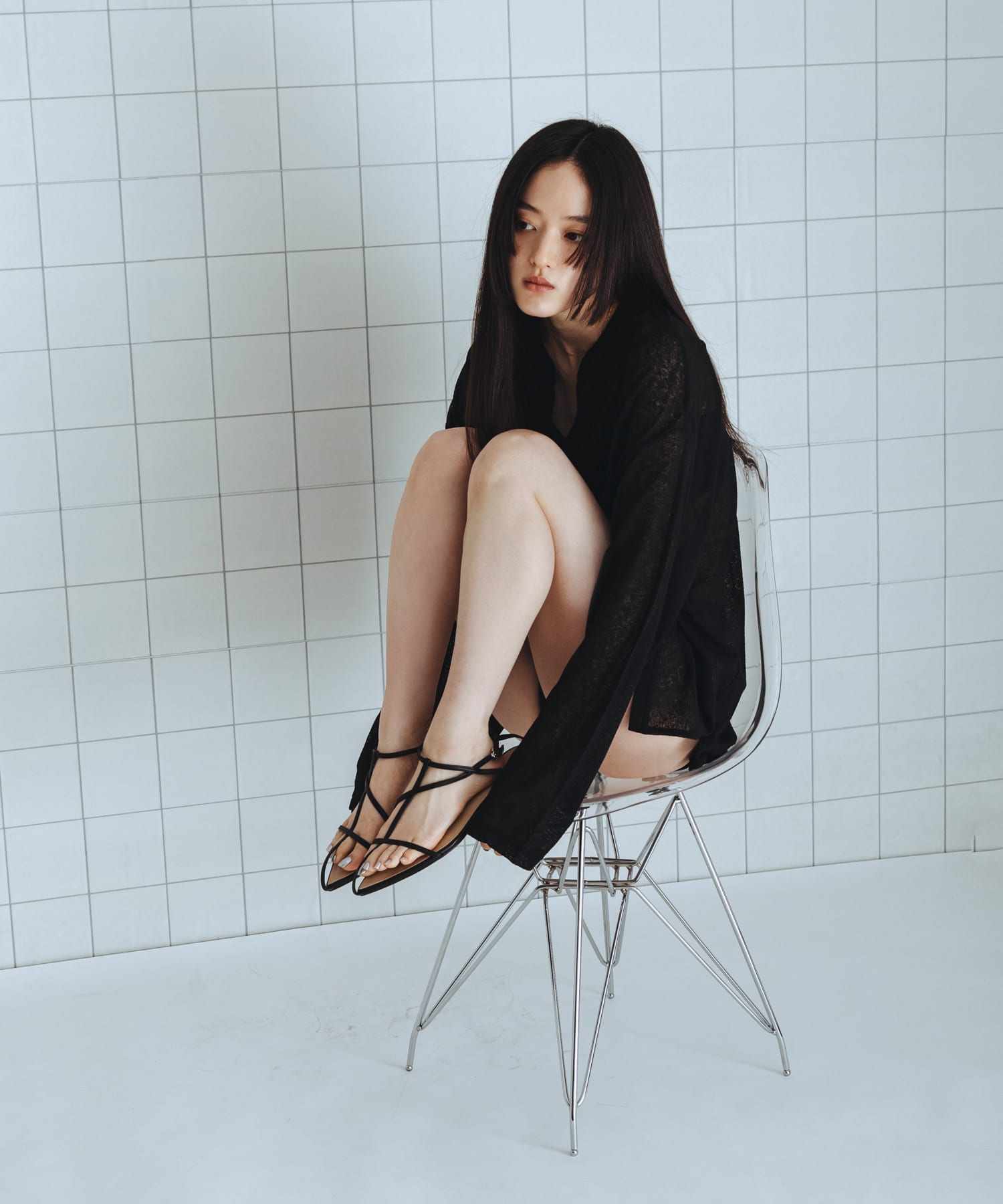 身長：160cm サイズ：one