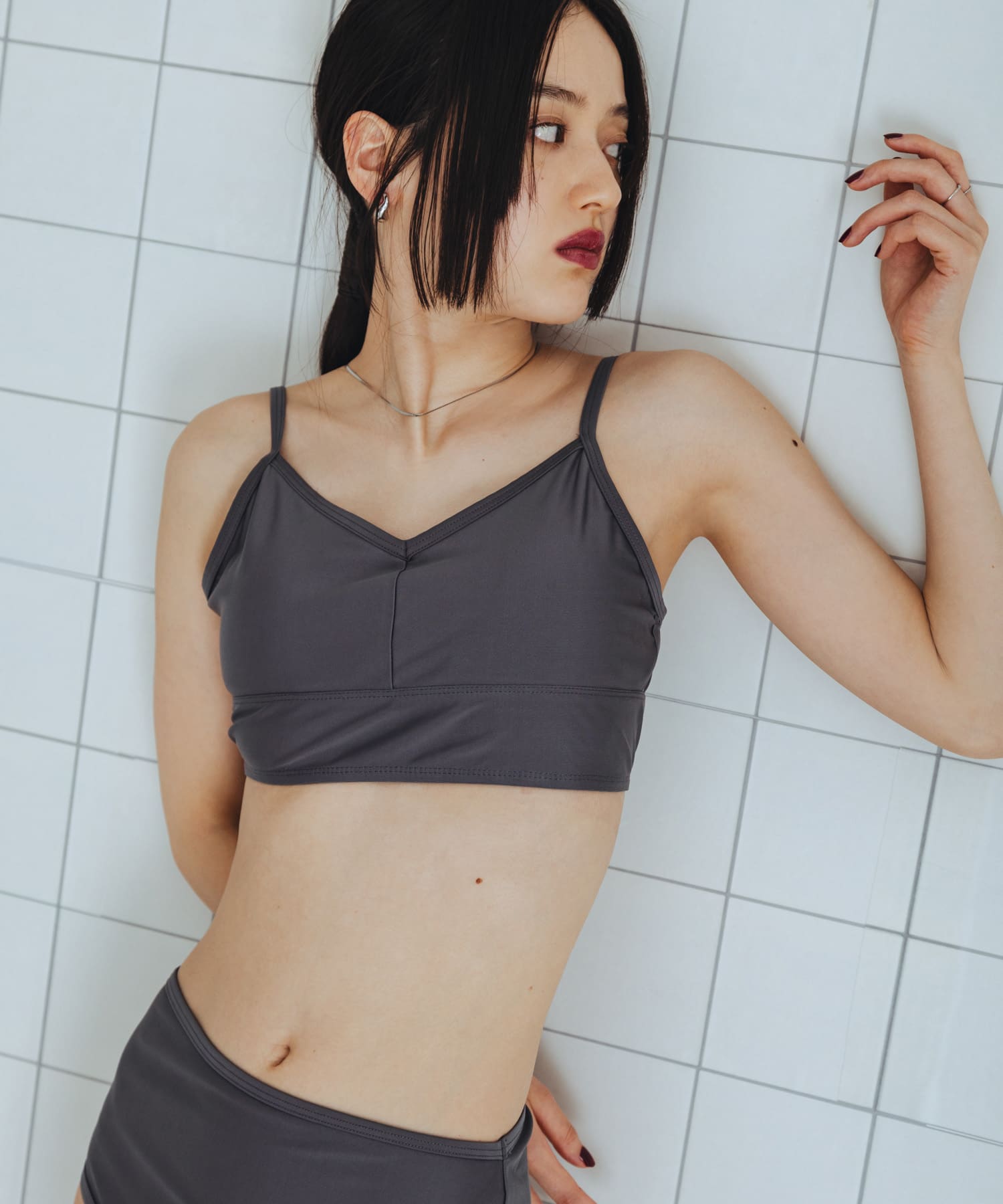 身長：160cm サイズ：one