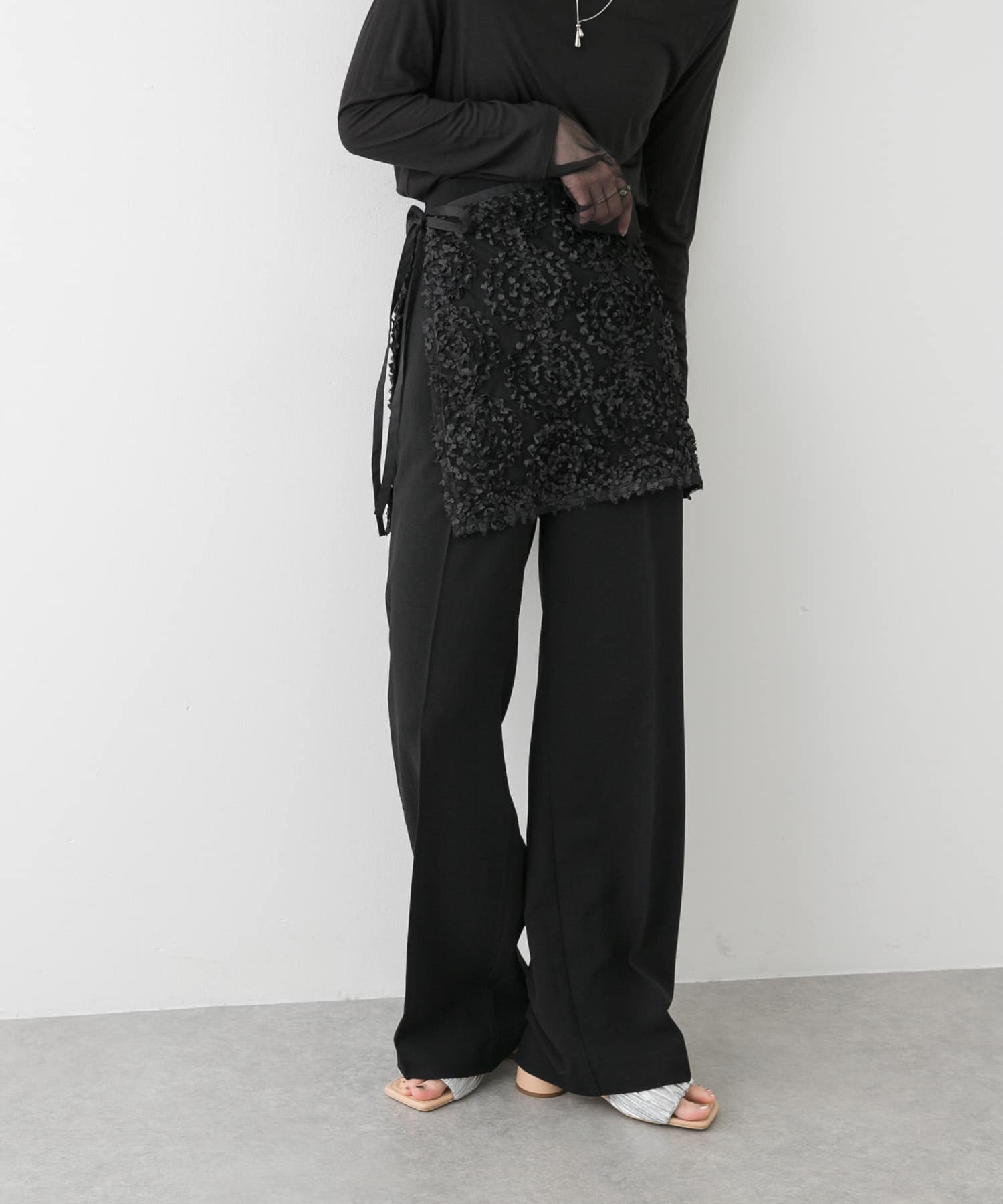 身長：169cm サイズ：one