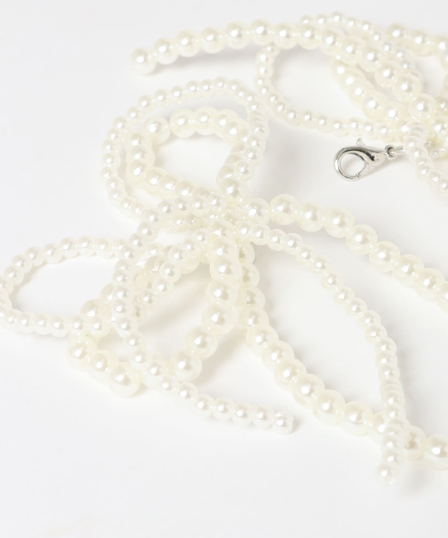 『WEB/一部店舗限定』リボンシューズチャーム OFF WHITE one