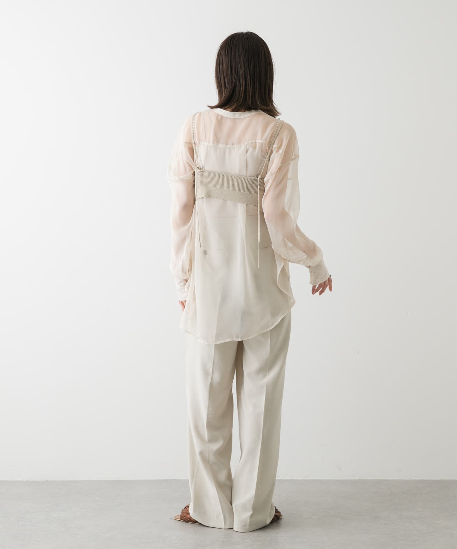 身長：169cm サイズ：one