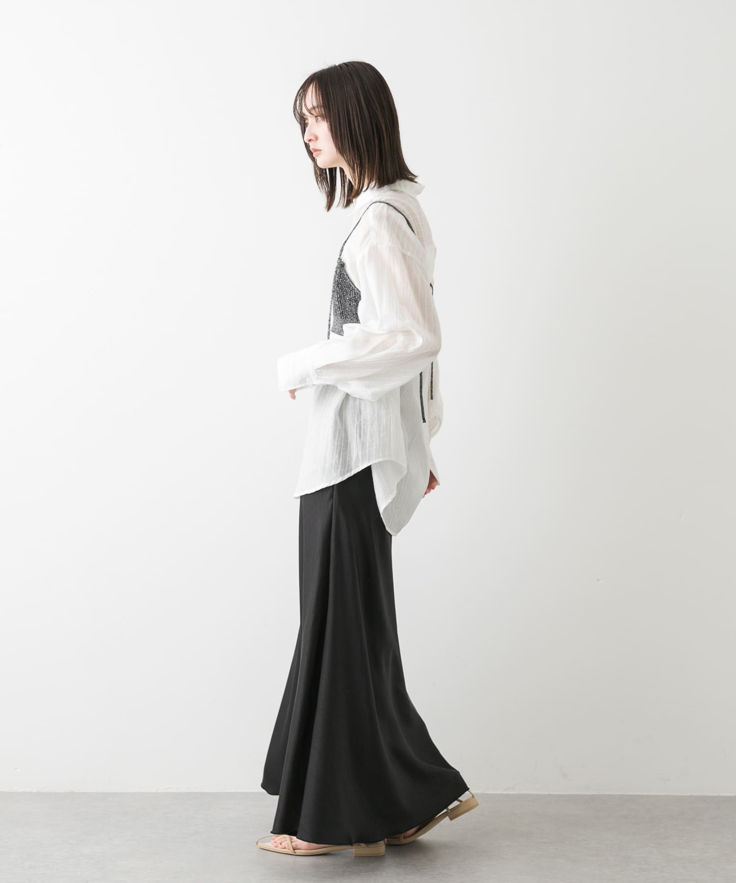 身長：169cm サイズ：one