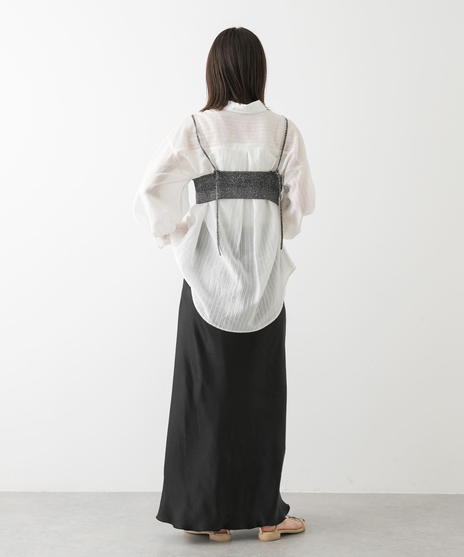 身長：169cm サイズ：one