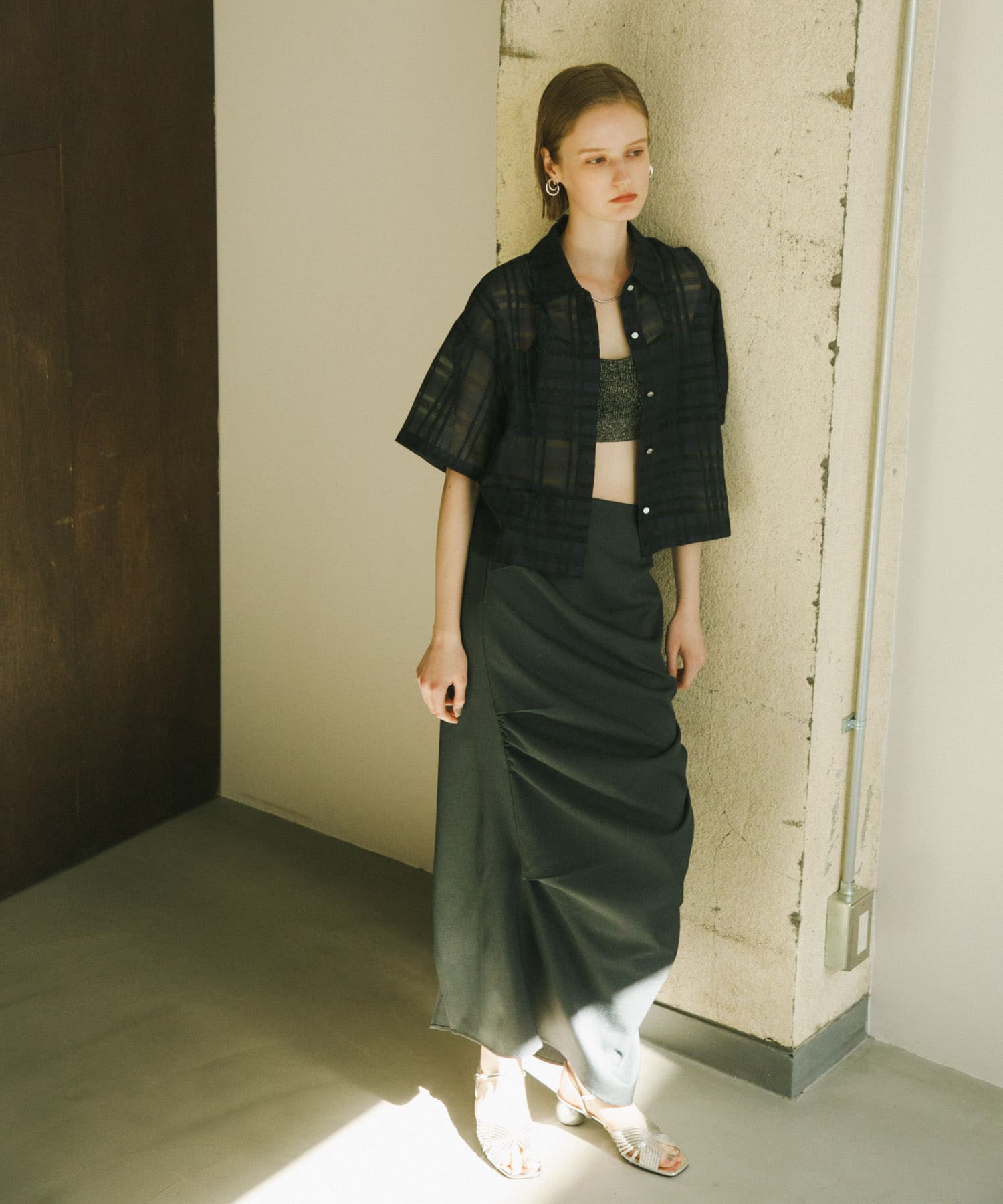 身長：173cm サイズ：one