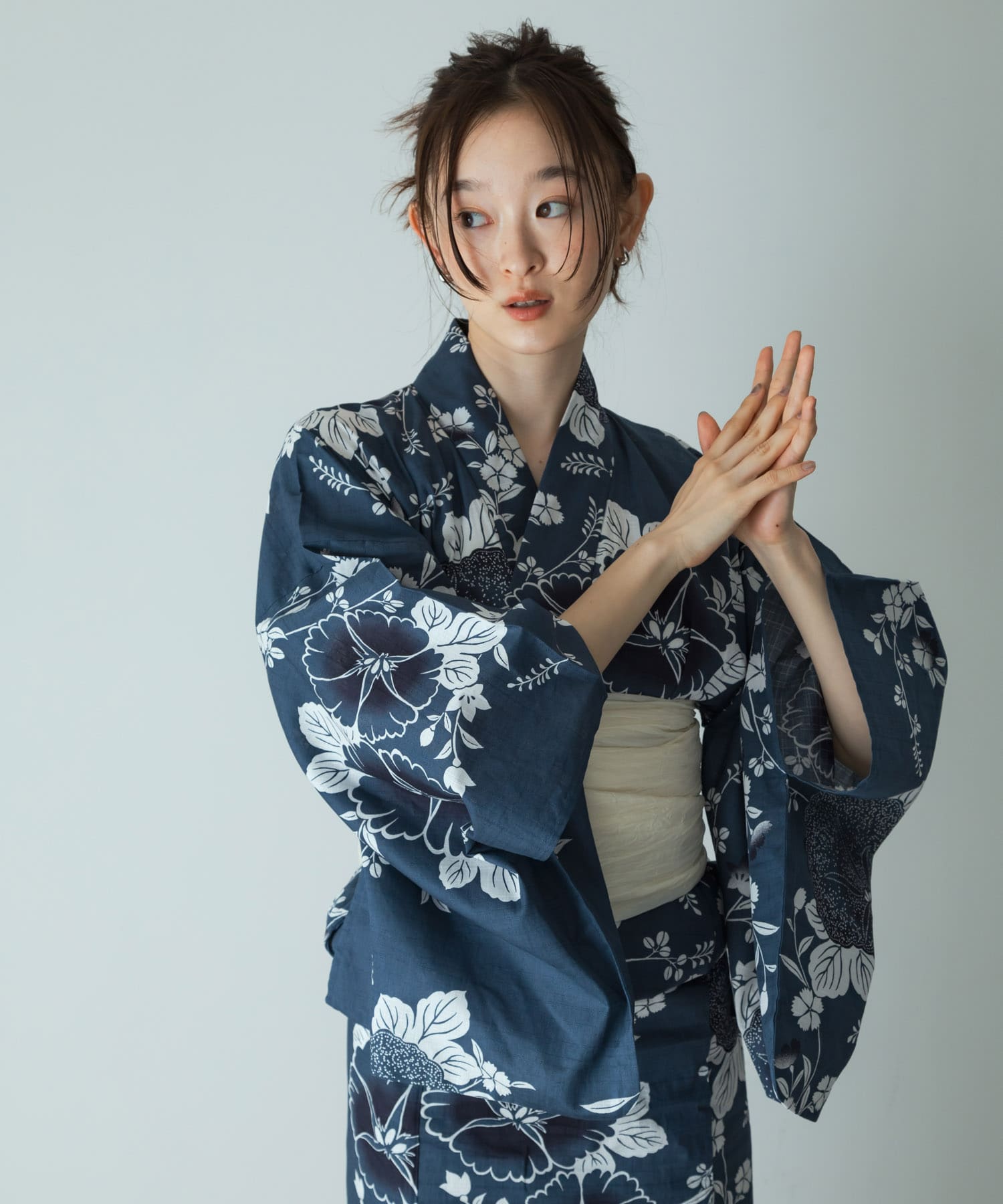 身長：163cm サイズ：one