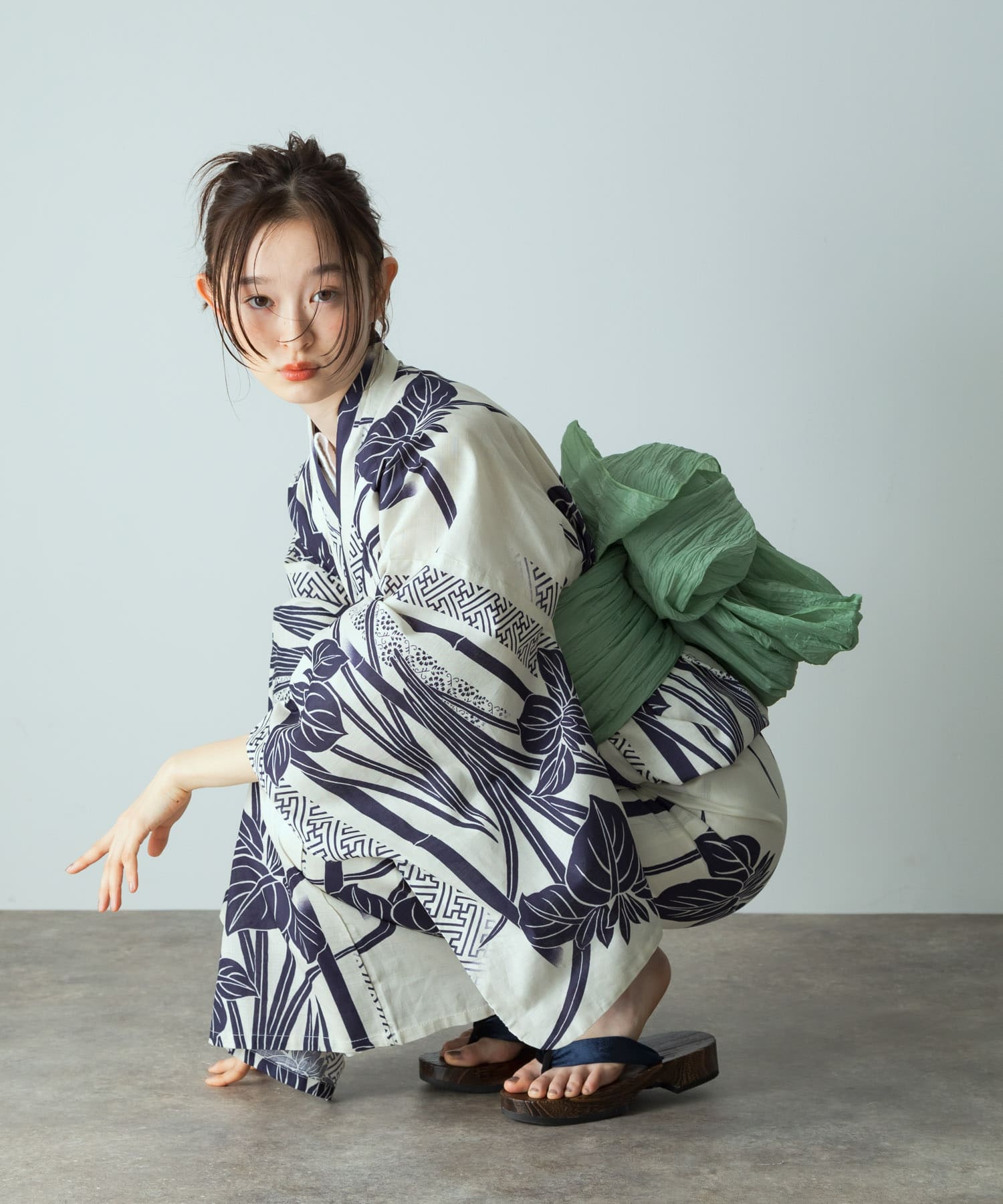 身長：163cm サイズ：one