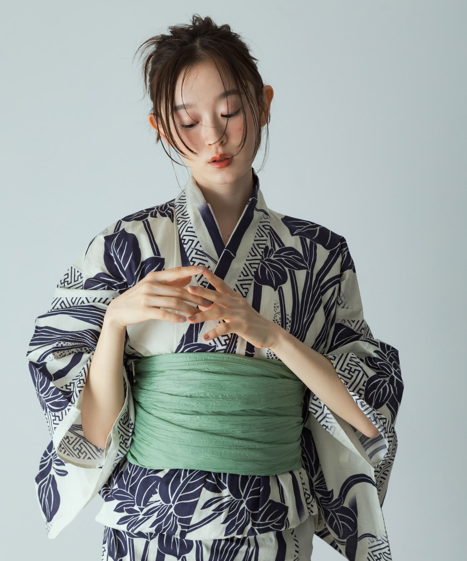 身長：163cm サイズ：one