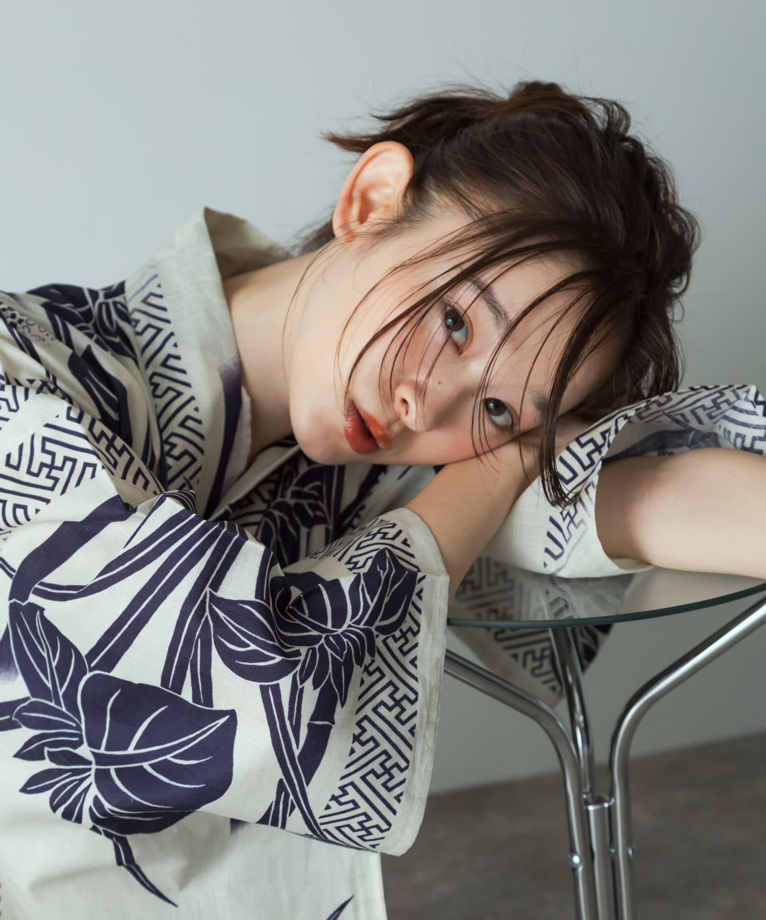 身長：163cm サイズ：one