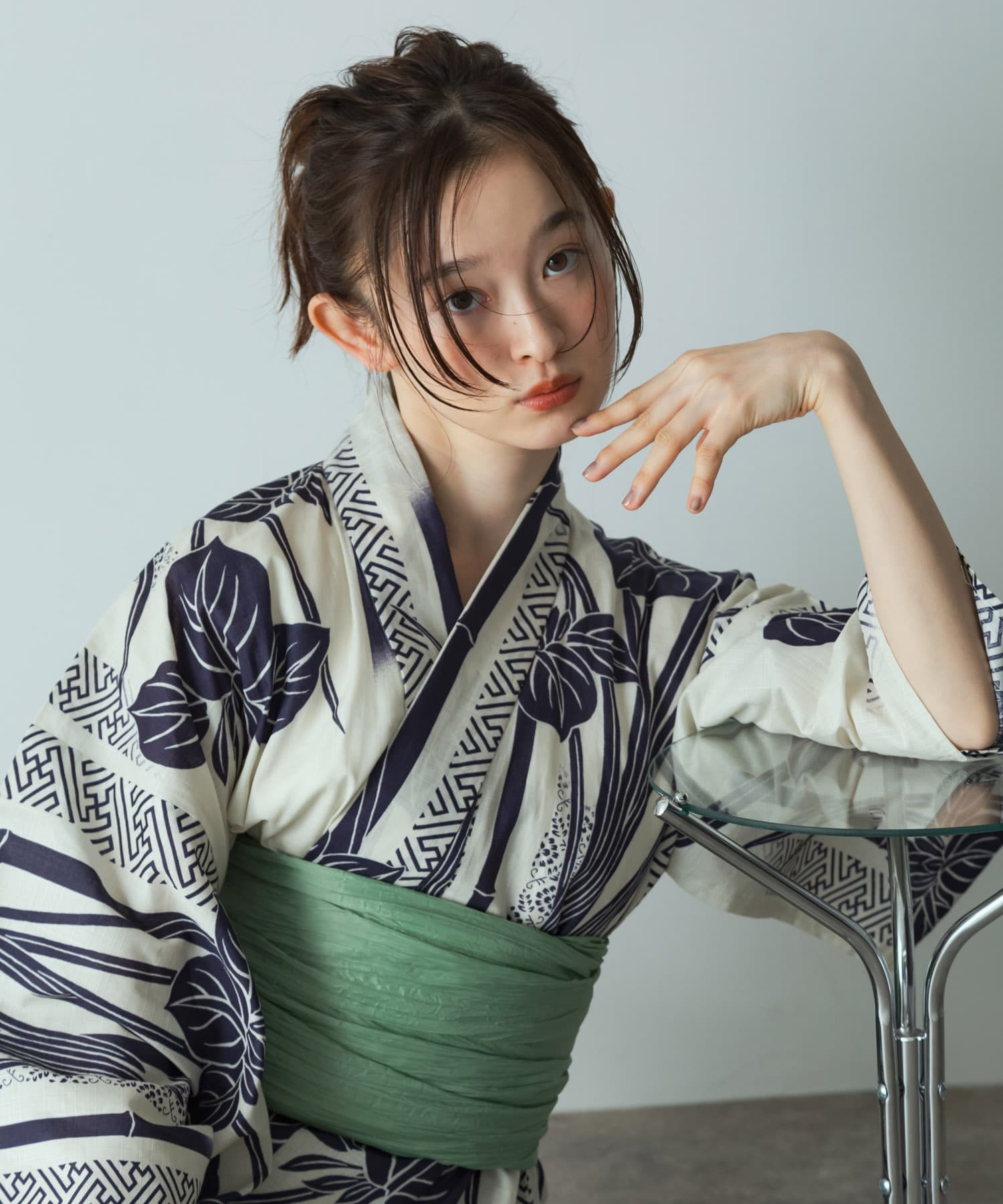 身長：163cm サイズ：one