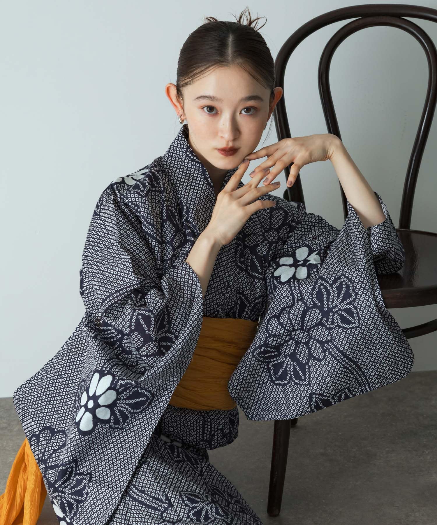 身長：163cm サイズ：one