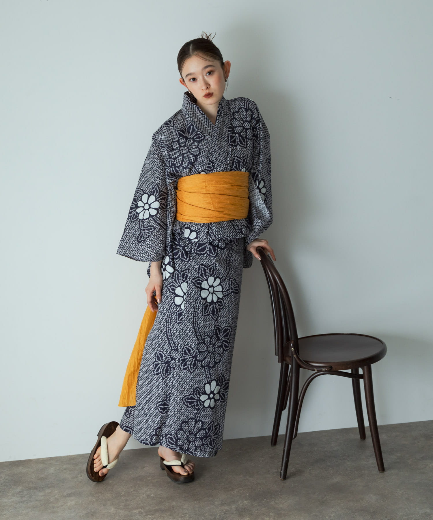 身長：163cm サイズ：one