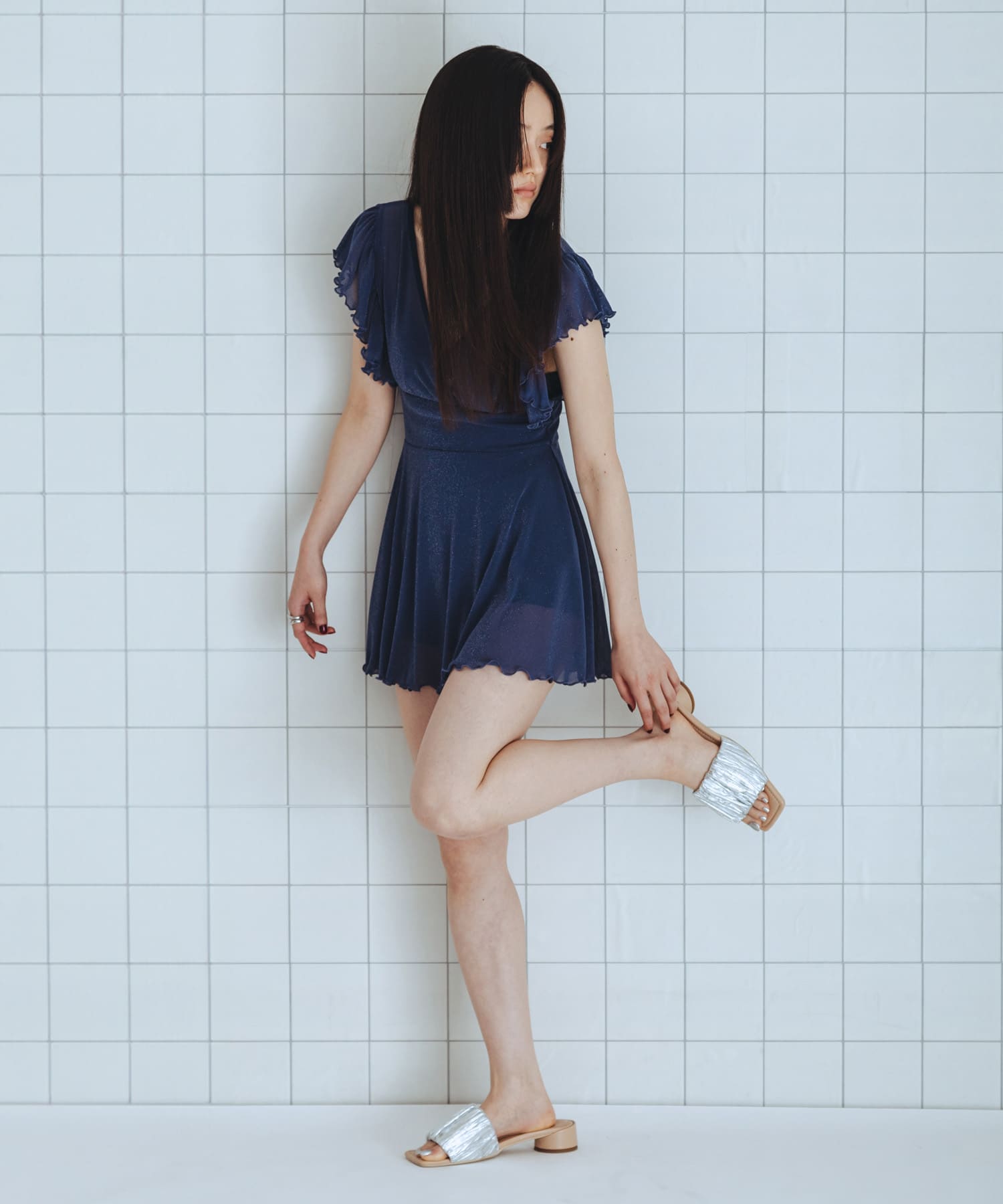 身長：160cm サイズ：one
