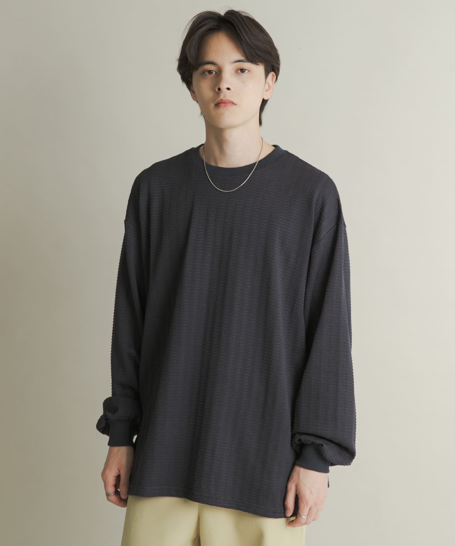 身長：173cm サイズ：L