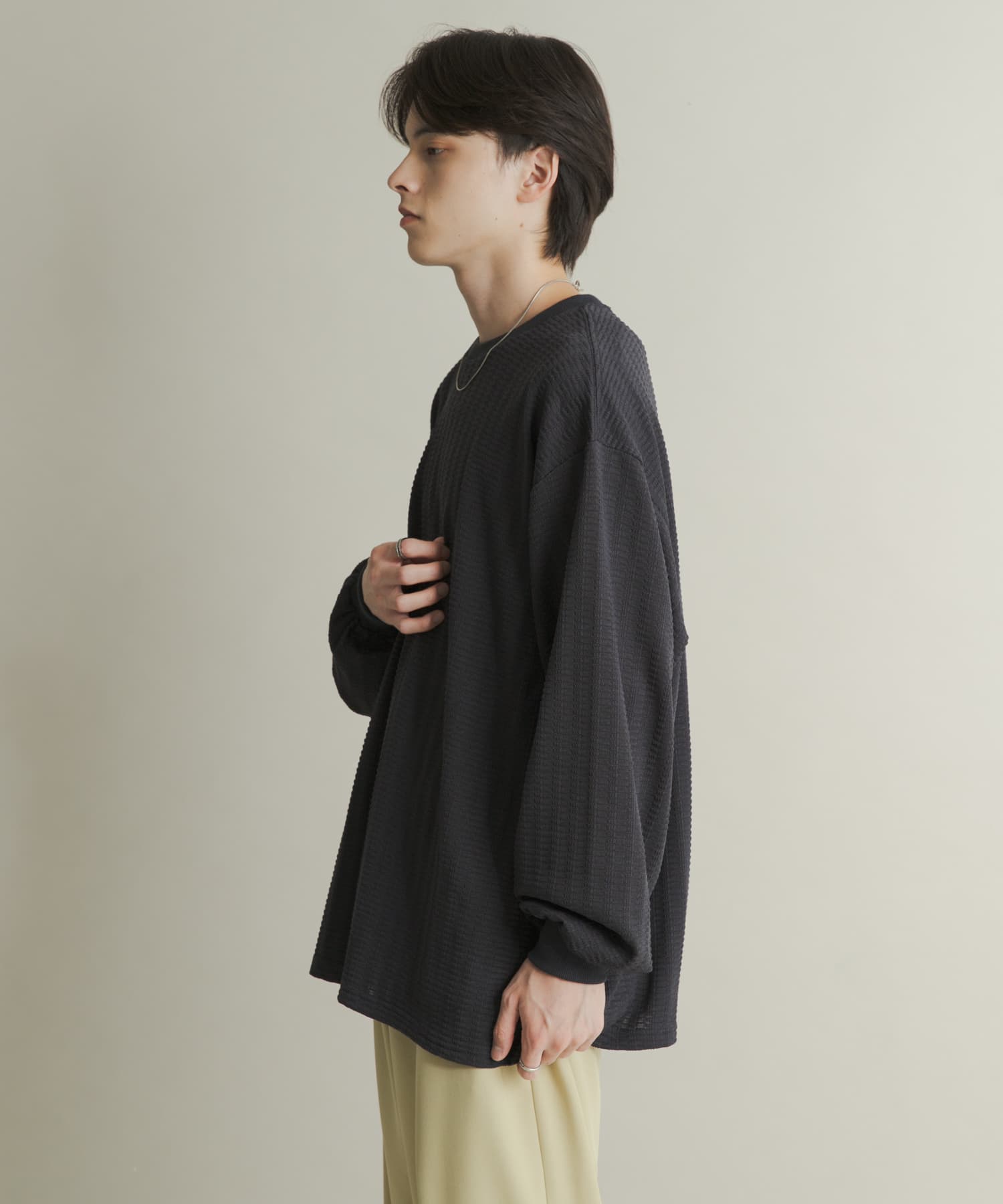 身長：173cm サイズ：L