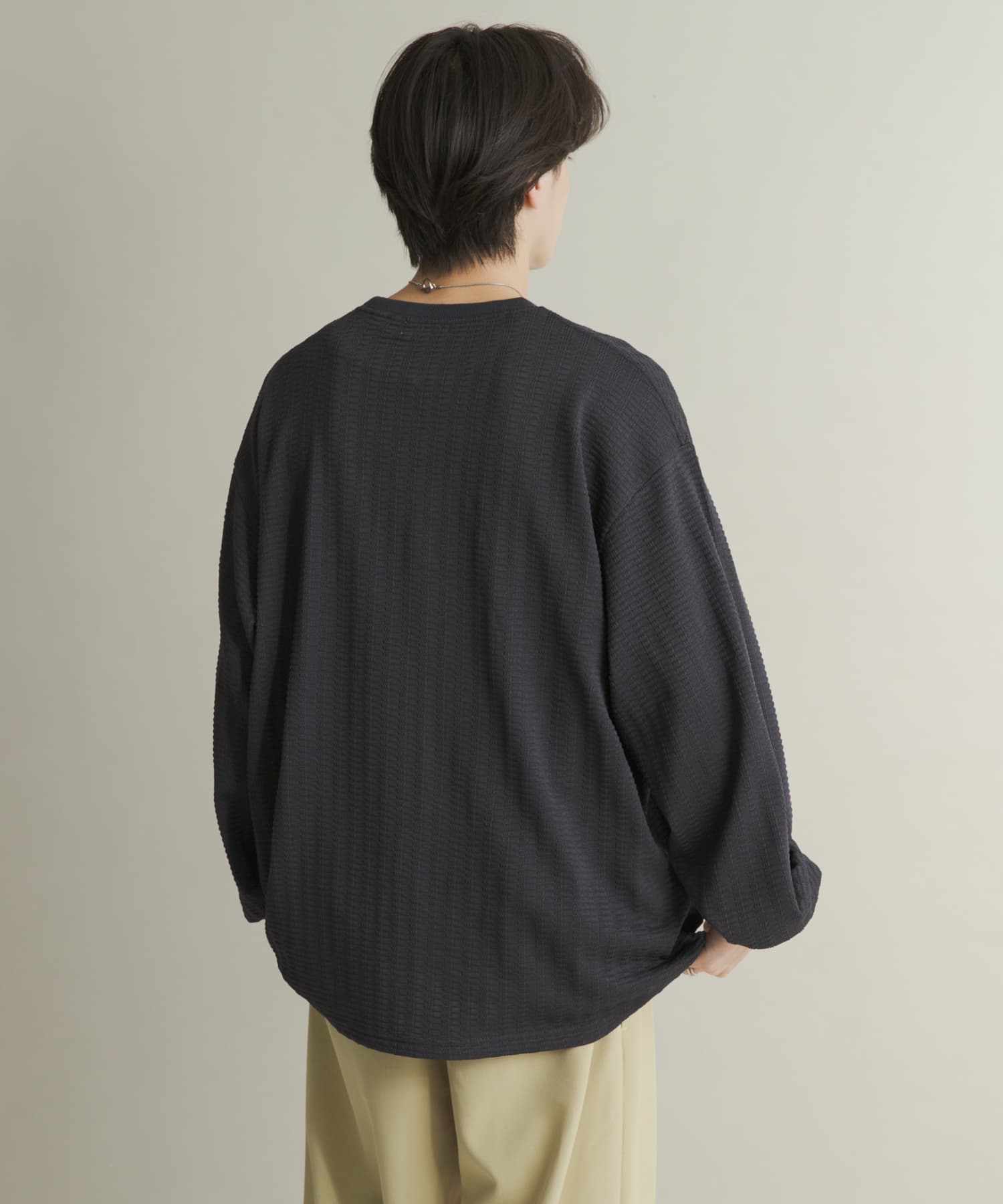 身長：173cm サイズ：L