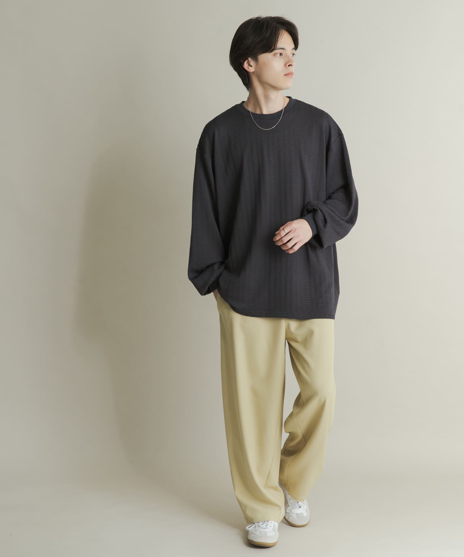 身長：173cm サイズ：L